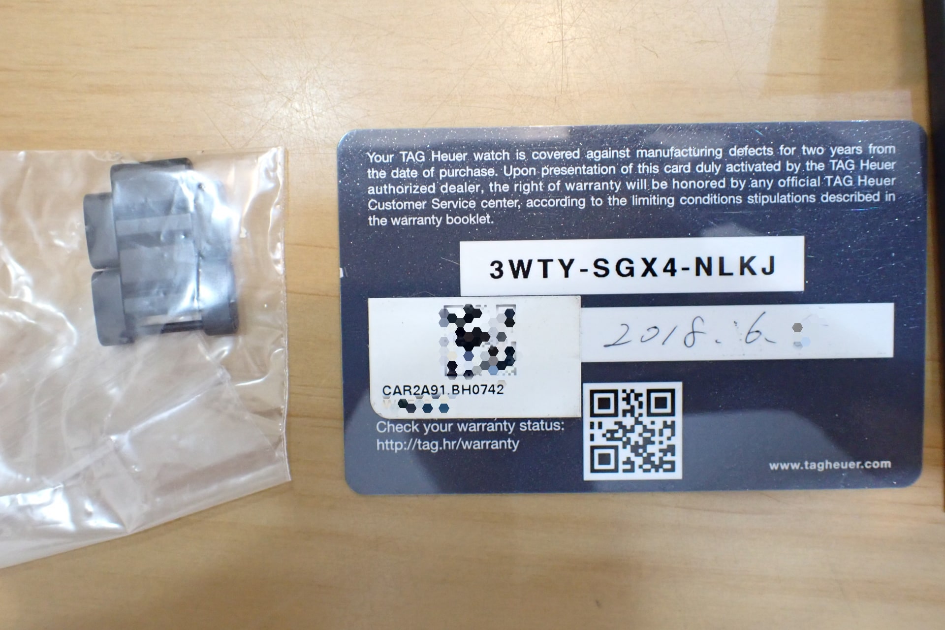 タグ ホイヤー/TAG HEUER カレラ キャリバーホイヤー01 クロノグラフ Ref.CAR2A91.BH0742 セラミック製