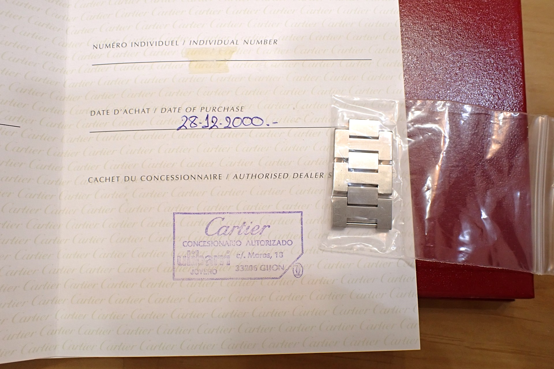 カルティエ/CARTIER パシャC クロノグラフ Ref.W31048M7