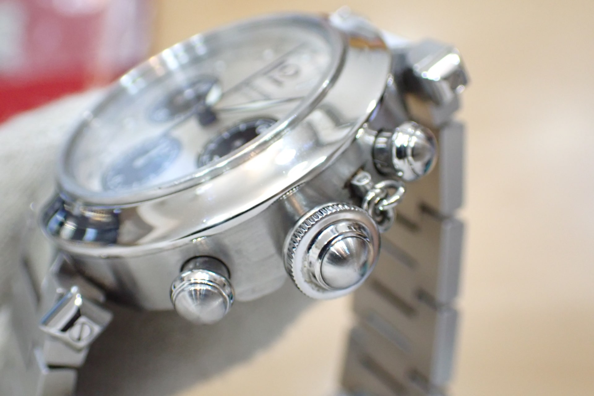 カルティエ/CARTIER パシャC クロノグラフ Ref.W31048M7