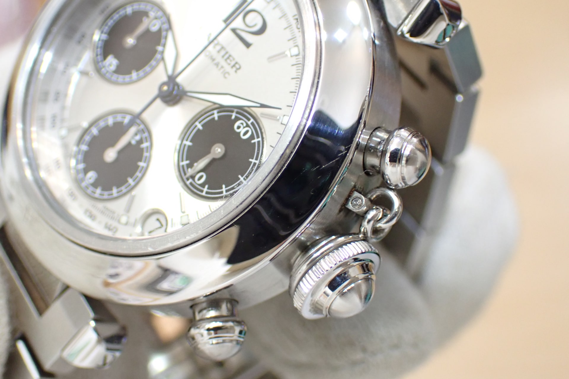 カルティエ/CARTIER パシャC クロノグラフ Ref.W31048M7