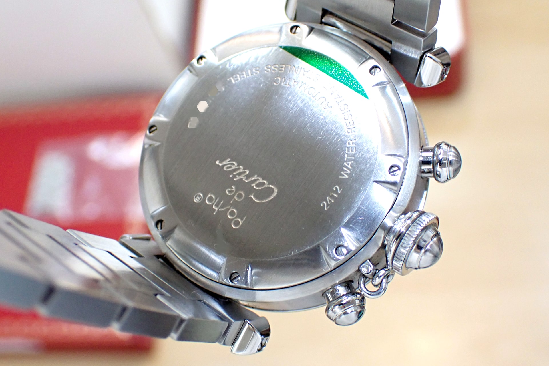 カルティエ/CARTIER パシャC クロノグラフ Ref.W31048M7