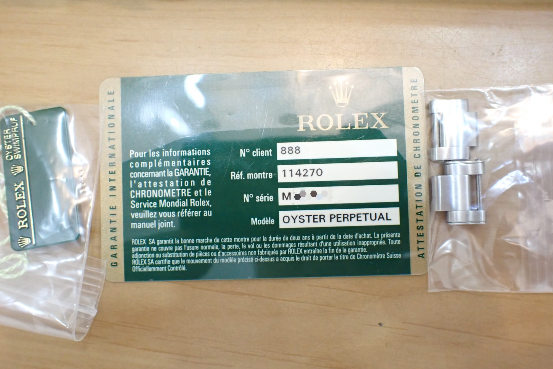 ROLEX/ロレックス エクスプローラーⅠ Ref.114270 M番