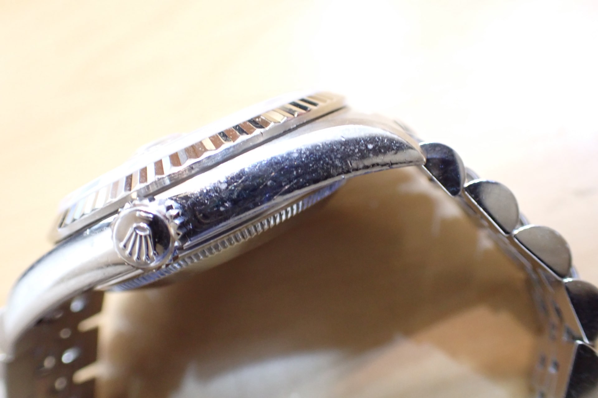 ROLEX/ロレックス デイトジャスト Ref.16234 シリアルT番 ブルーローマン文字盤/フルーテッドベゼル ジュビリーブレス