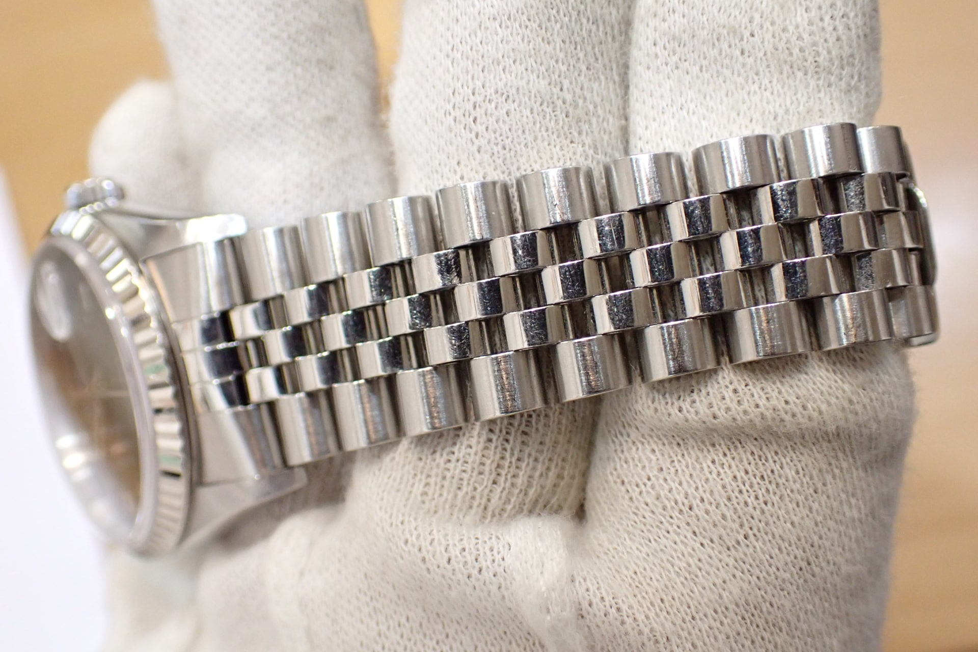 ROLEX/ロレックス デイトジャスト Ref.16234 シリアルT番 ブルーローマン文字盤/フルーテッドベゼル ジュビリーブレス