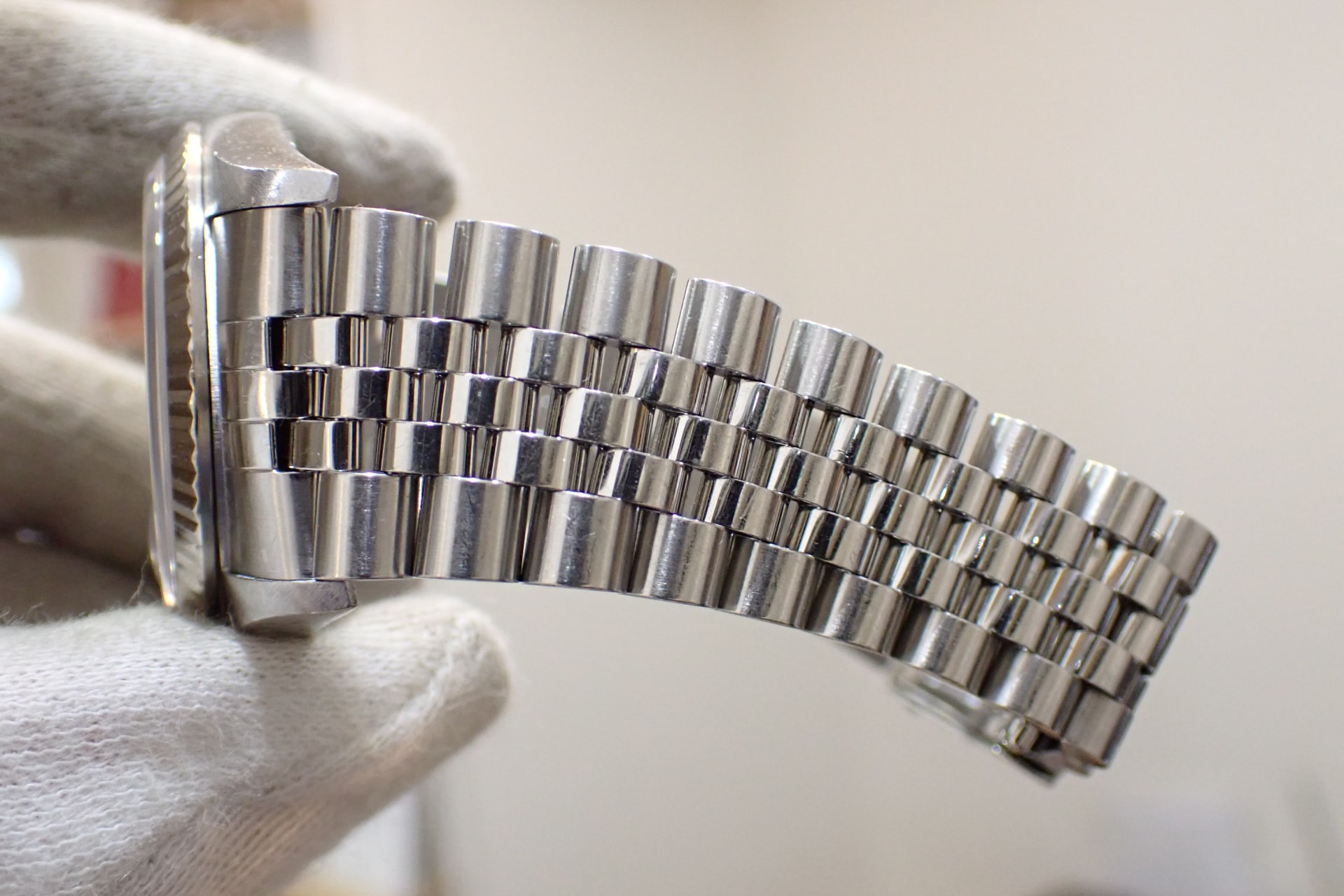 ROLEX/ロレックス デイトジャスト Ref.16234 シリアルT番 ブルーローマン文字盤/フルーテッドベゼル ジュビリーブレス