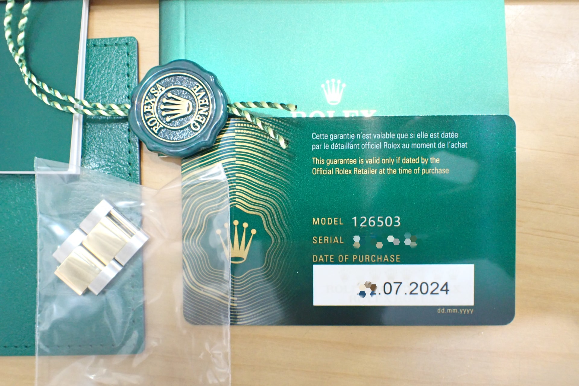 ロレックス/ROLEX デイトナ Ref.126503 シャンパン文字盤 18KYG/SSコンビ