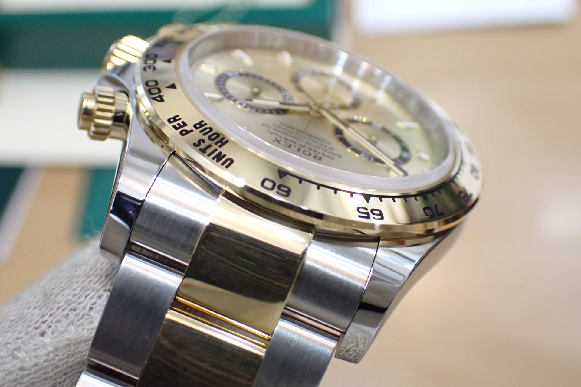 中古品AA【ROLEX】ロレックス デイトナ Ref.126503 シャンパン文字盤