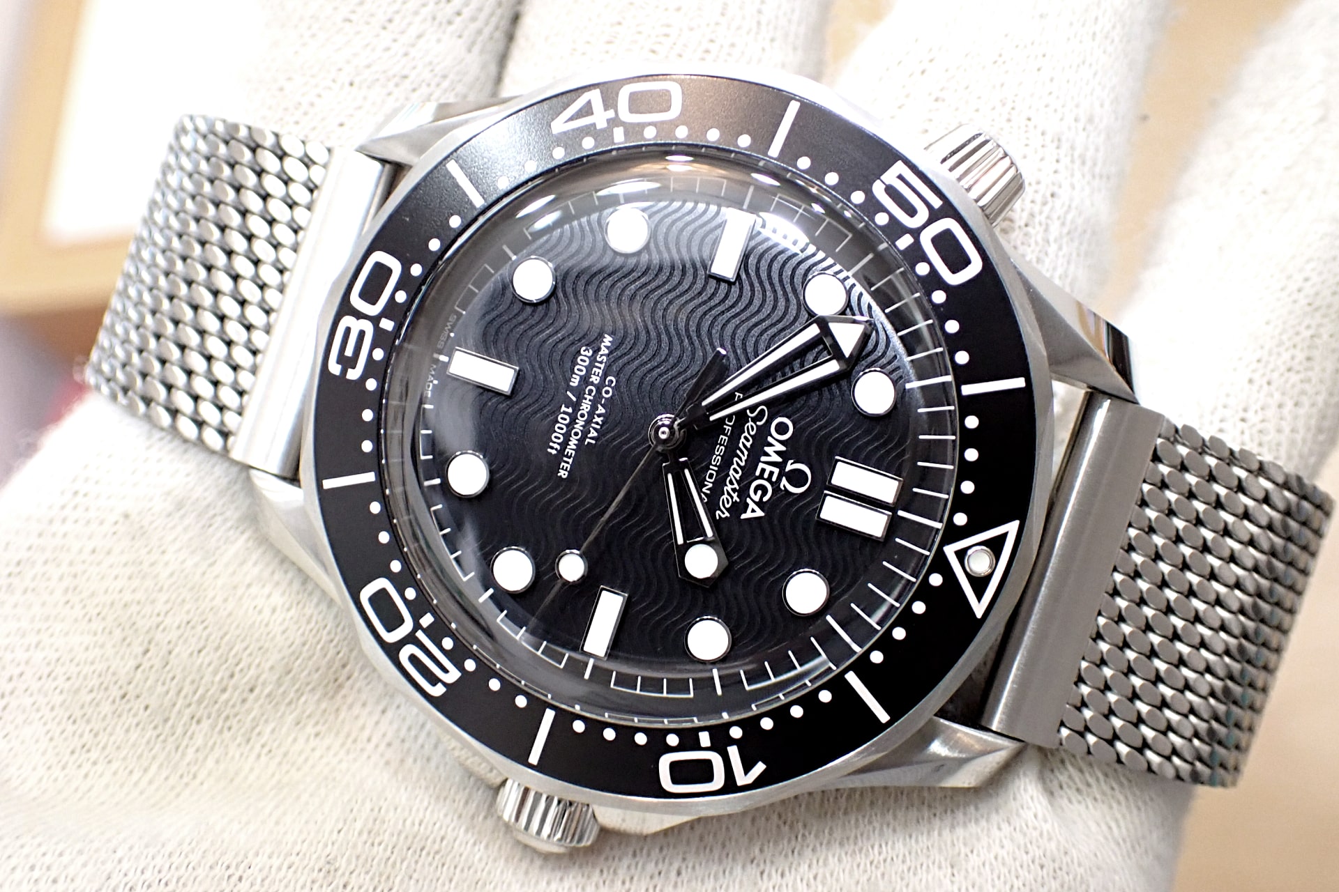 OMEGA/オメガ シーマスター ダイバー300m コーアクシャル マスタークロノメーター Ref.210.30.42.20.01.010　黒文字盤