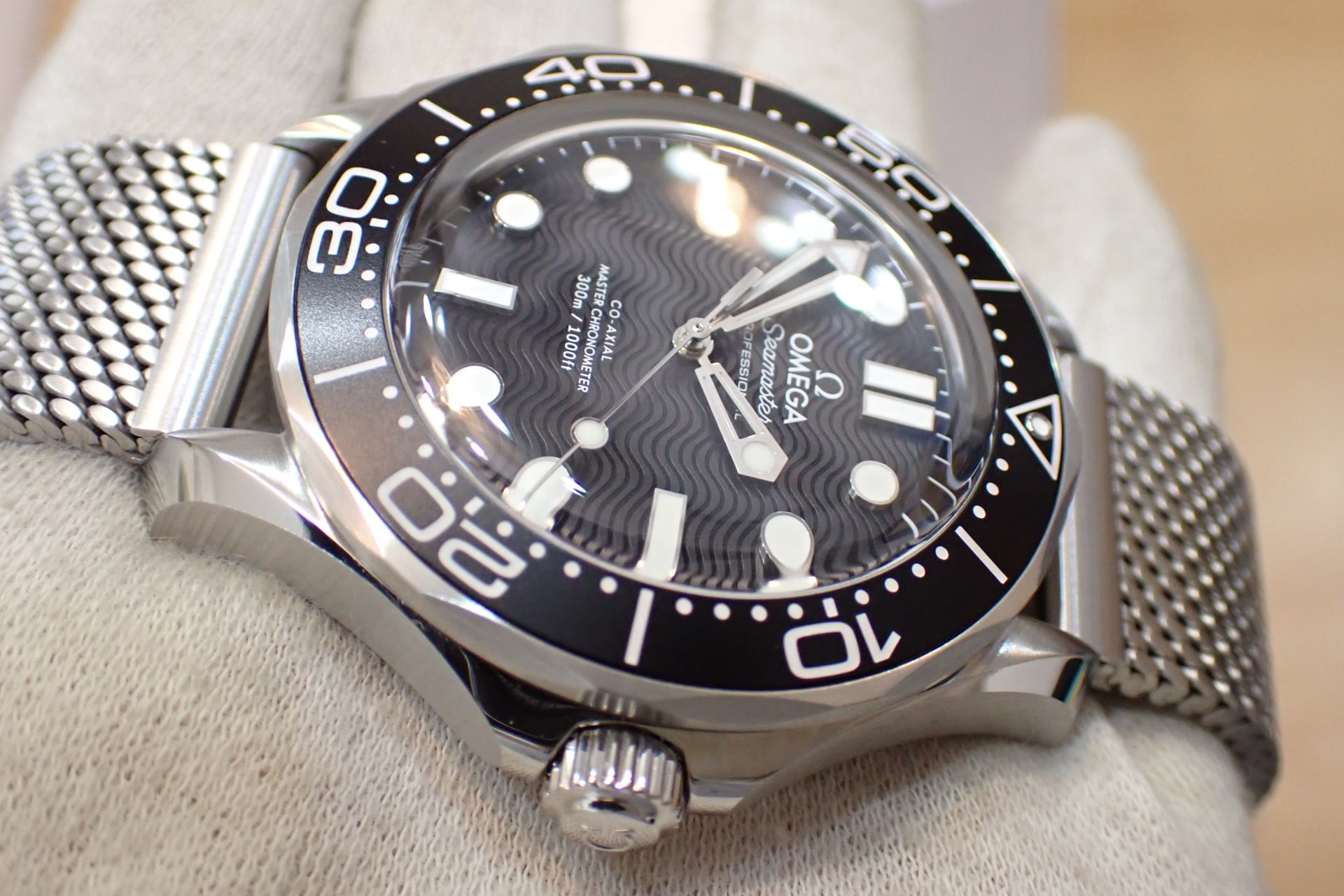 OMEGA/オメガ シーマスター ダイバー300m コーアクシャル マスタークロノメーター Ref.210.30.42.20.01.010　黒文字盤