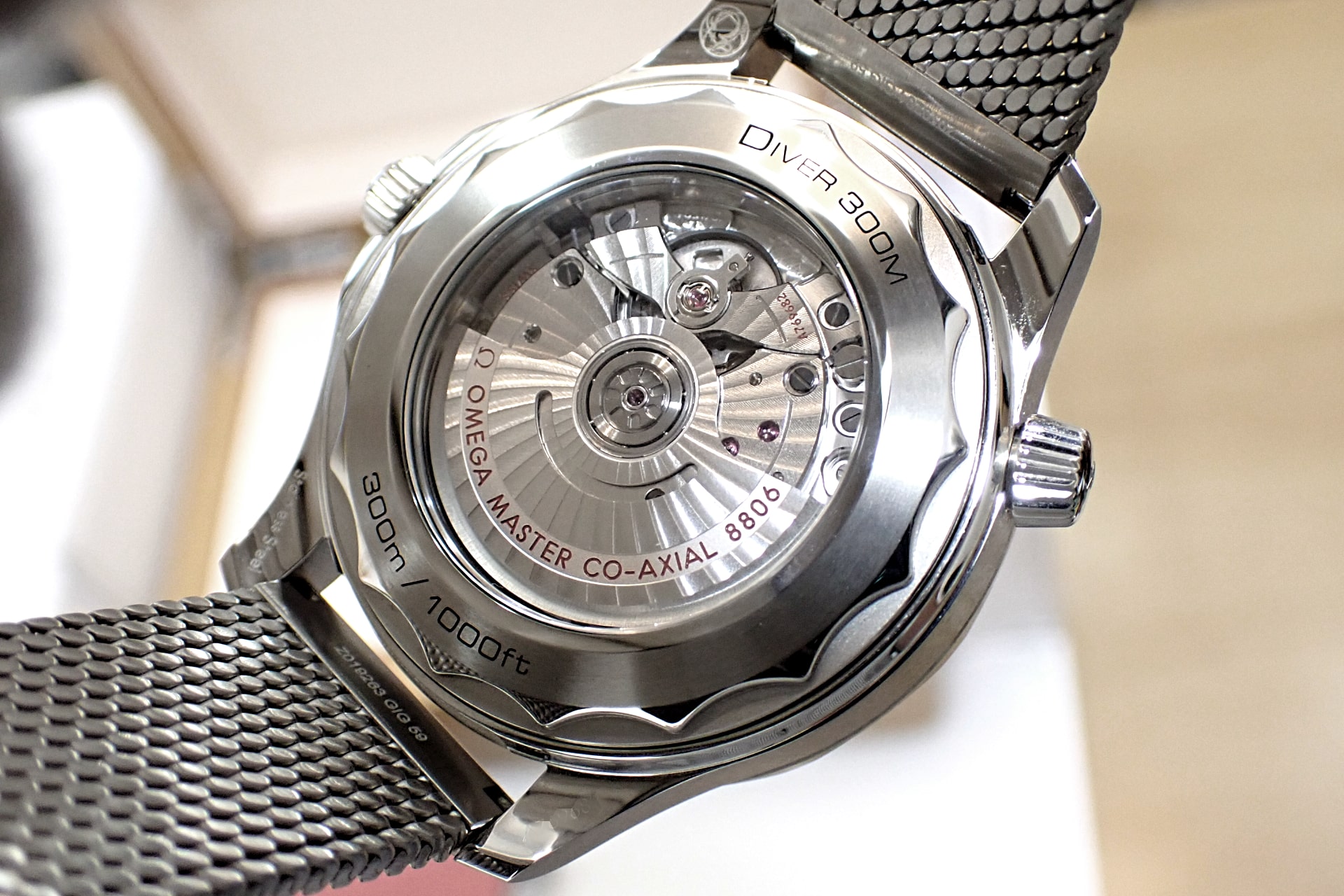 OMEGA/オメガ シーマスター ダイバー300m コーアクシャル マスタークロノメーター Ref.210.30.42.20.01.010　黒文字盤