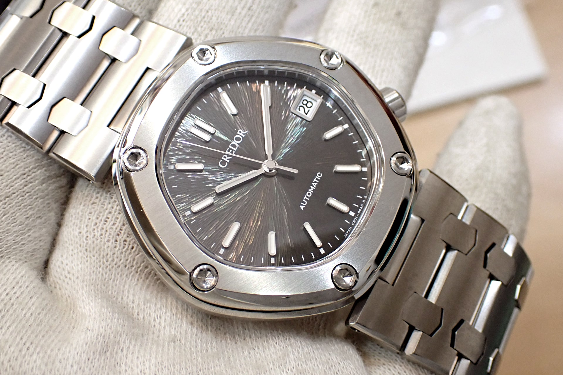 SEIKO/セイコー クレドール ロコモティブ Ref.GCCR999 限定300本 ブラック文字盤