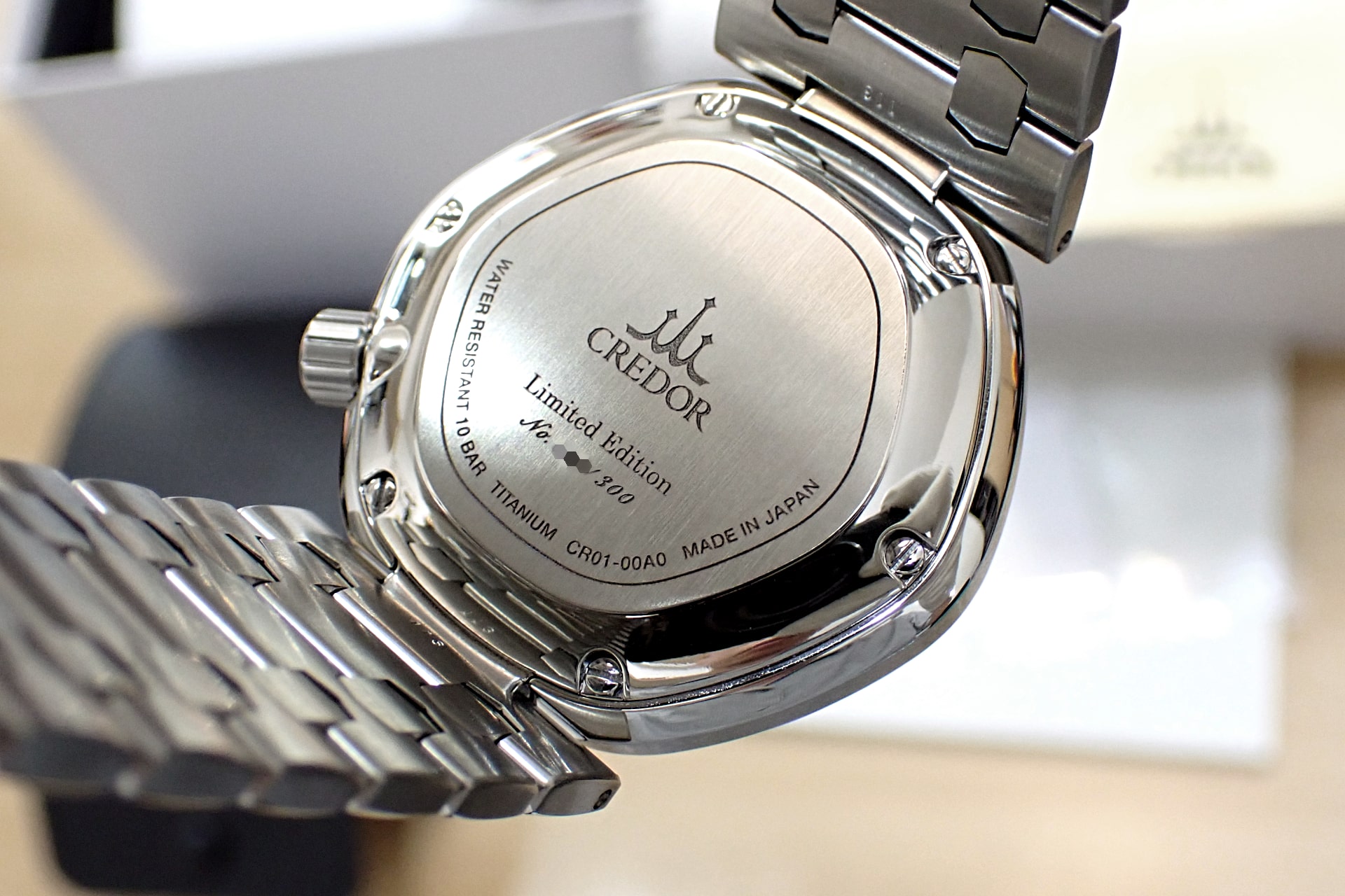 SEIKO/セイコー クレドール ロコモティブ Ref.GCCR999 限定300本 ブラック文字盤