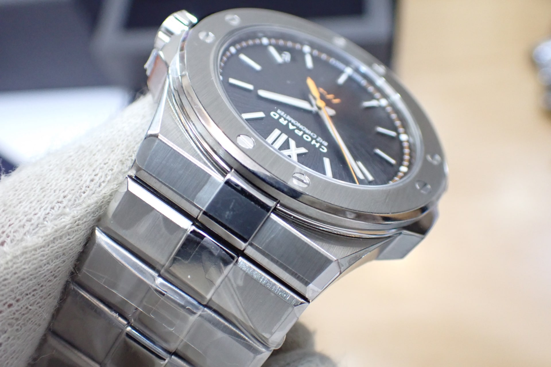 ショパール/Chopard アルパイン イーグル ケイデンス 8HF Ref.298600-3020 チタン製/超高振動