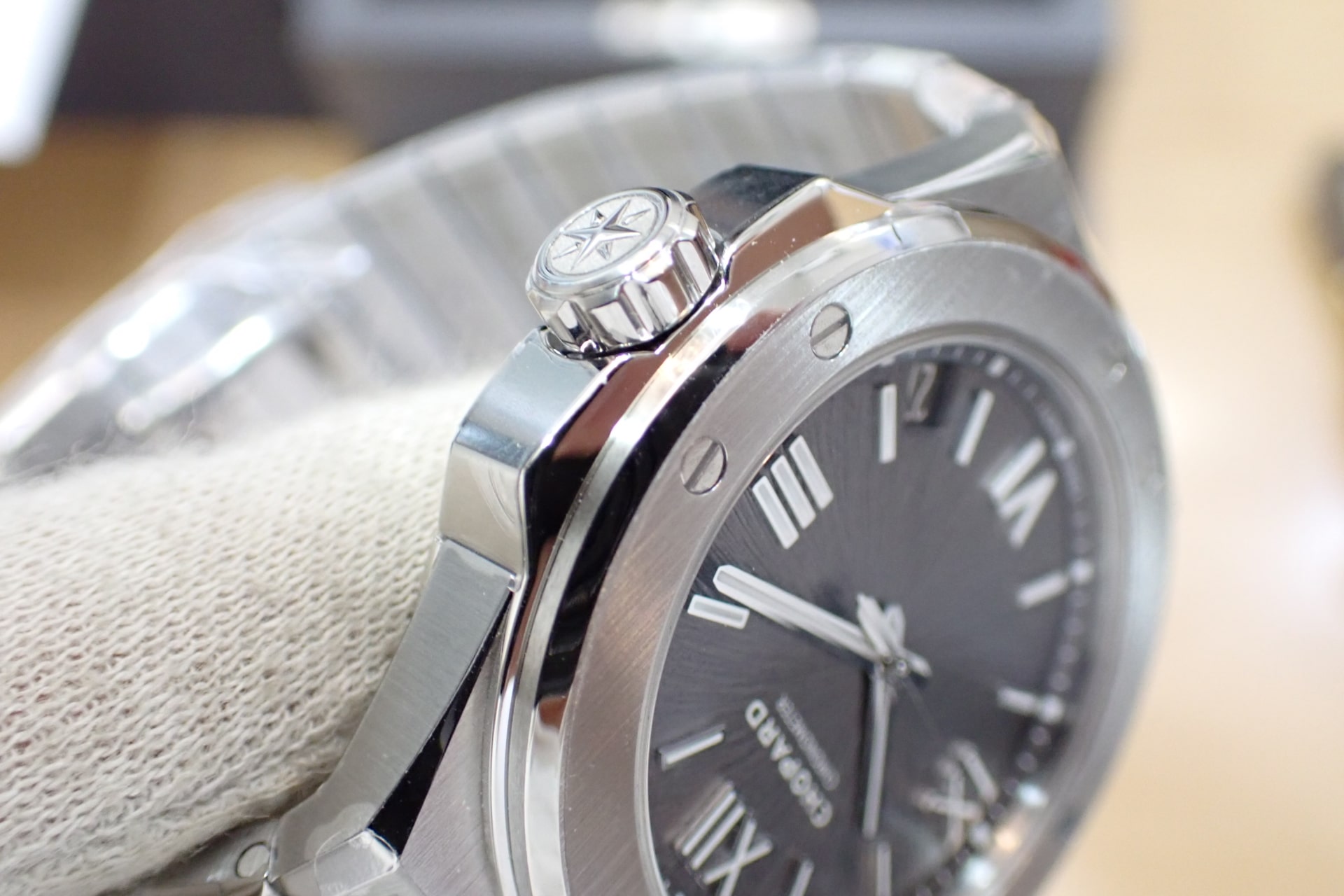 Chopard/ショパール アルパインイーグル ラージ SS グレー文字盤 Ref.298600-3002