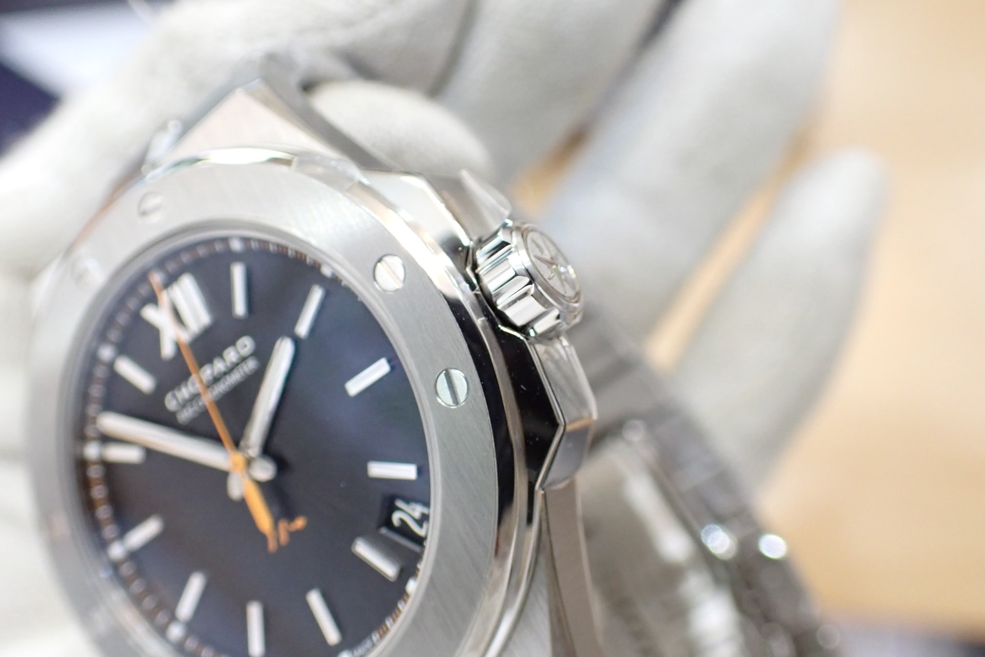 ショパール/Chopard アルパイン イーグル ケイデンス 8HF Ref.298600-3020 チタン製/超高振動