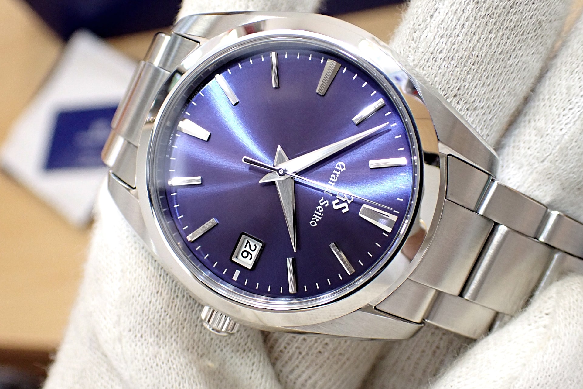 グランドセイコー/Grand Seiko ヘリテージ 9Fクォーツ Ref.SBGX265 ブルー