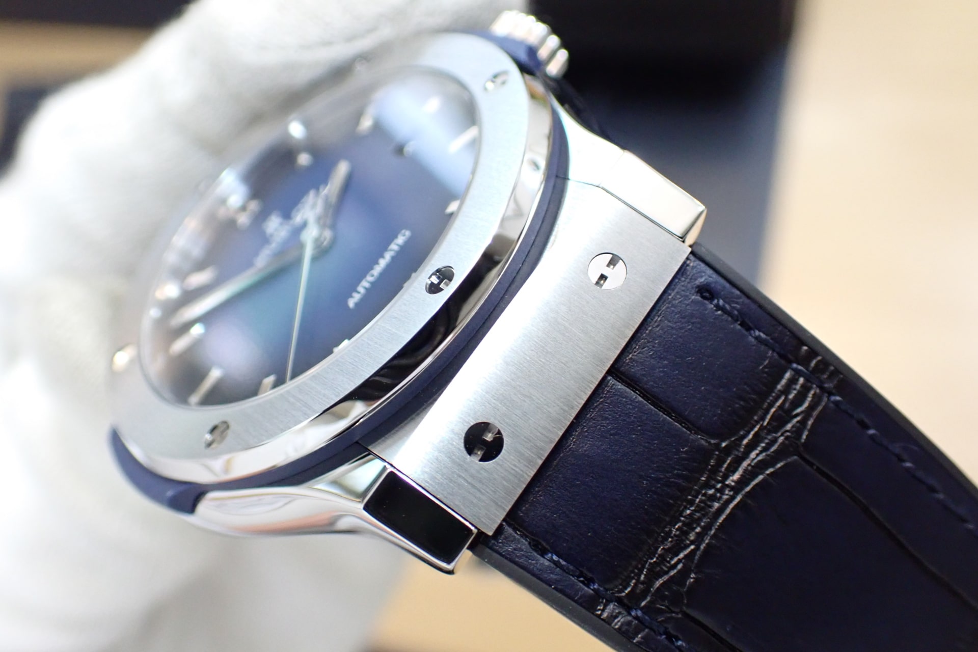 HUBLOT/ウブロ クラシック フュージョン　ディープブルー 日本限 Ref.542.NX.6670.LR.JPN18