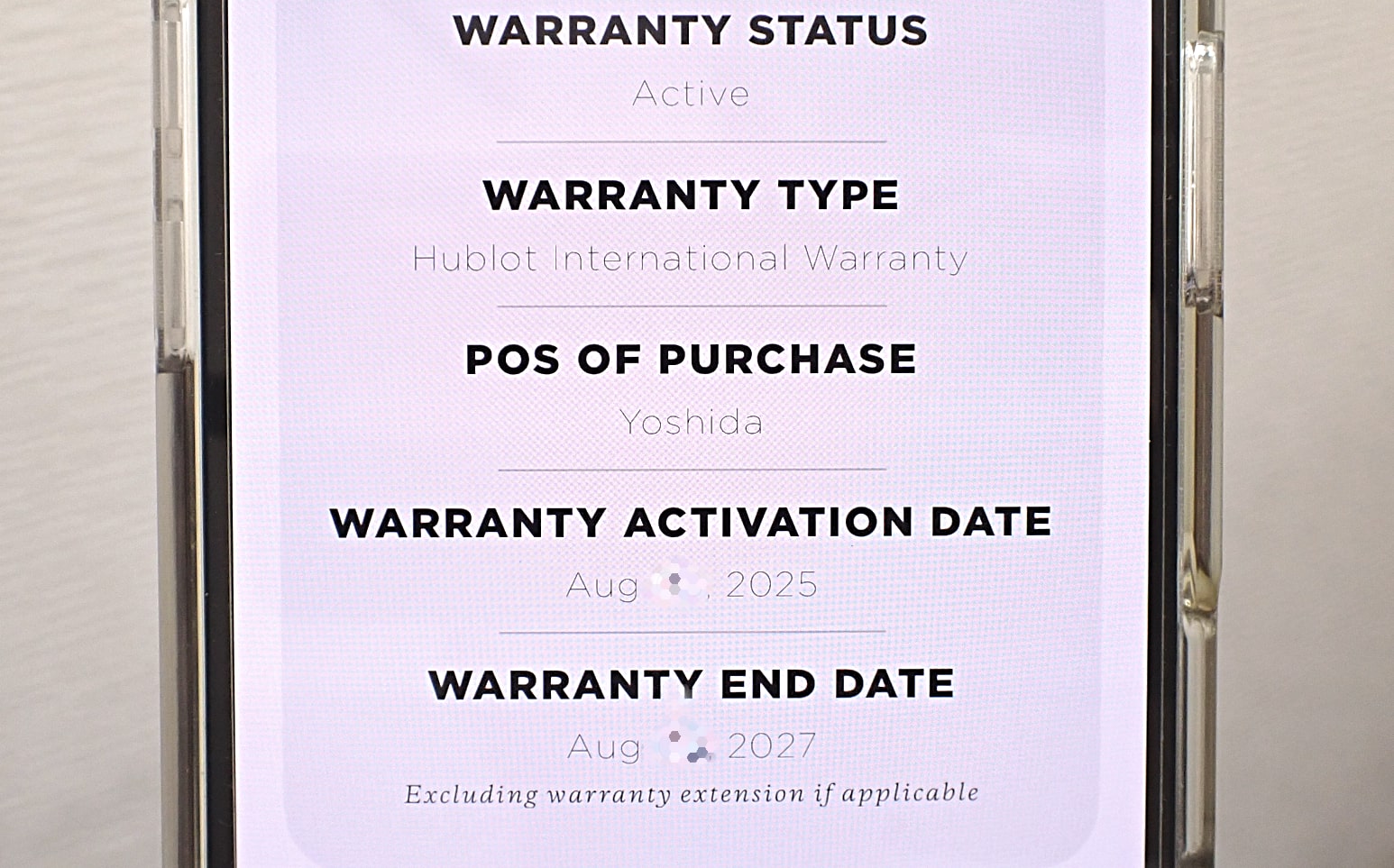 HUBLOT/ウブロ クラシック フュージョン　ディープブルー 日本限 Ref.542.NX.6670.LR.JPN18