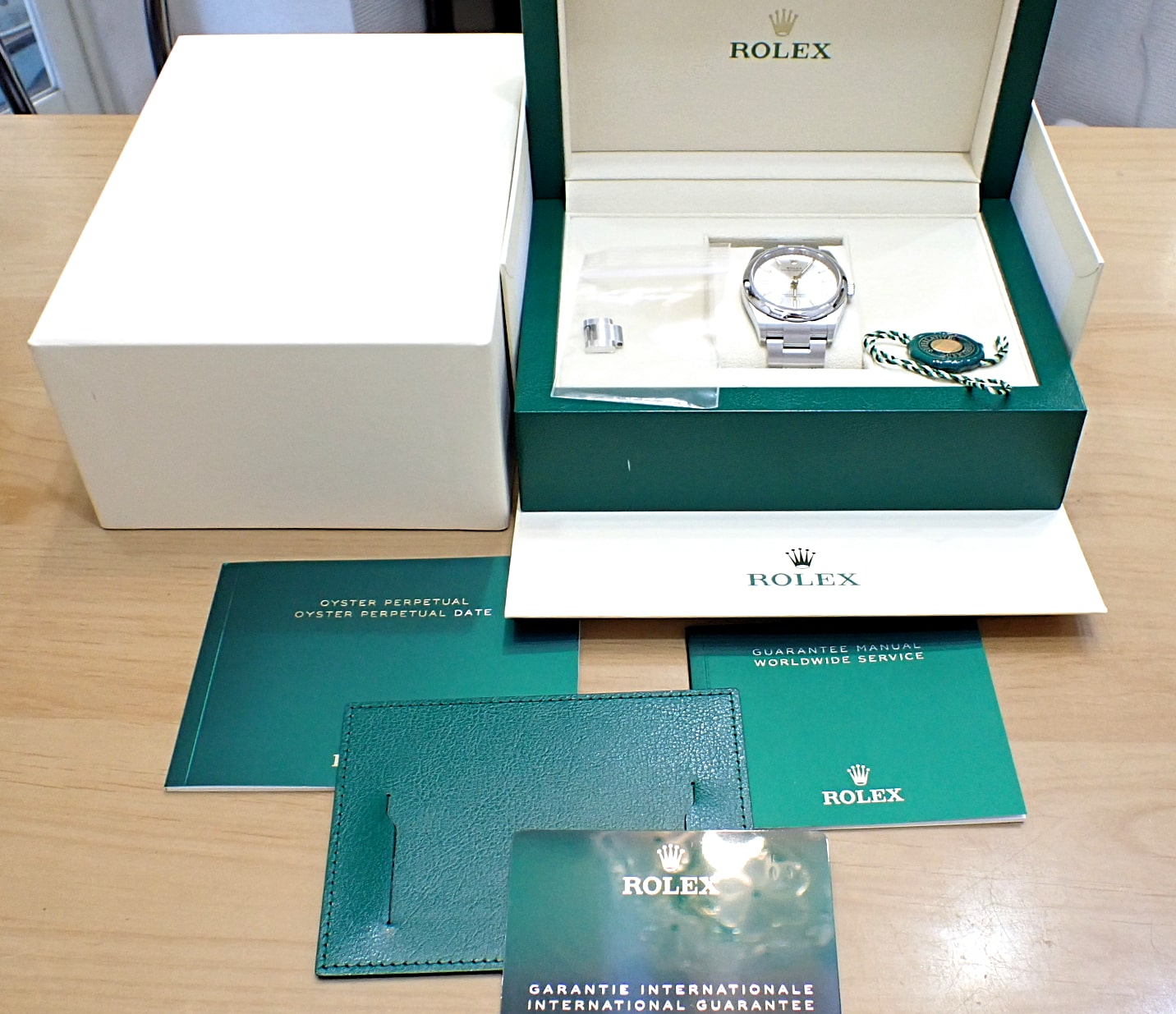 ROLEX/ロレックス オイスターパーペチュアル36 シルバー文字盤 Ref.126000 ランダム番 ノンポリッシュ