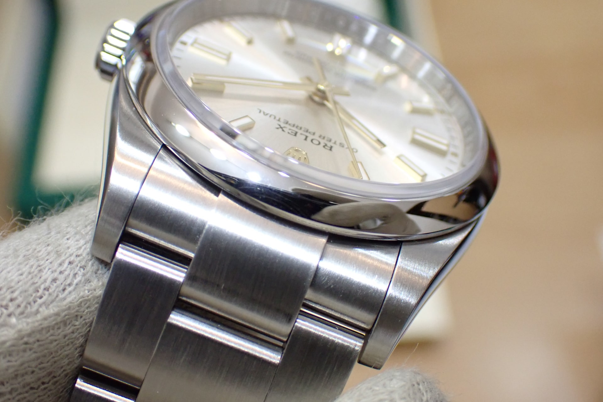 ROLEX/ロレックス オイスターパーペチュアル36 シルバー文字盤 Ref.126000 ランダム番 ノンポリッシュ