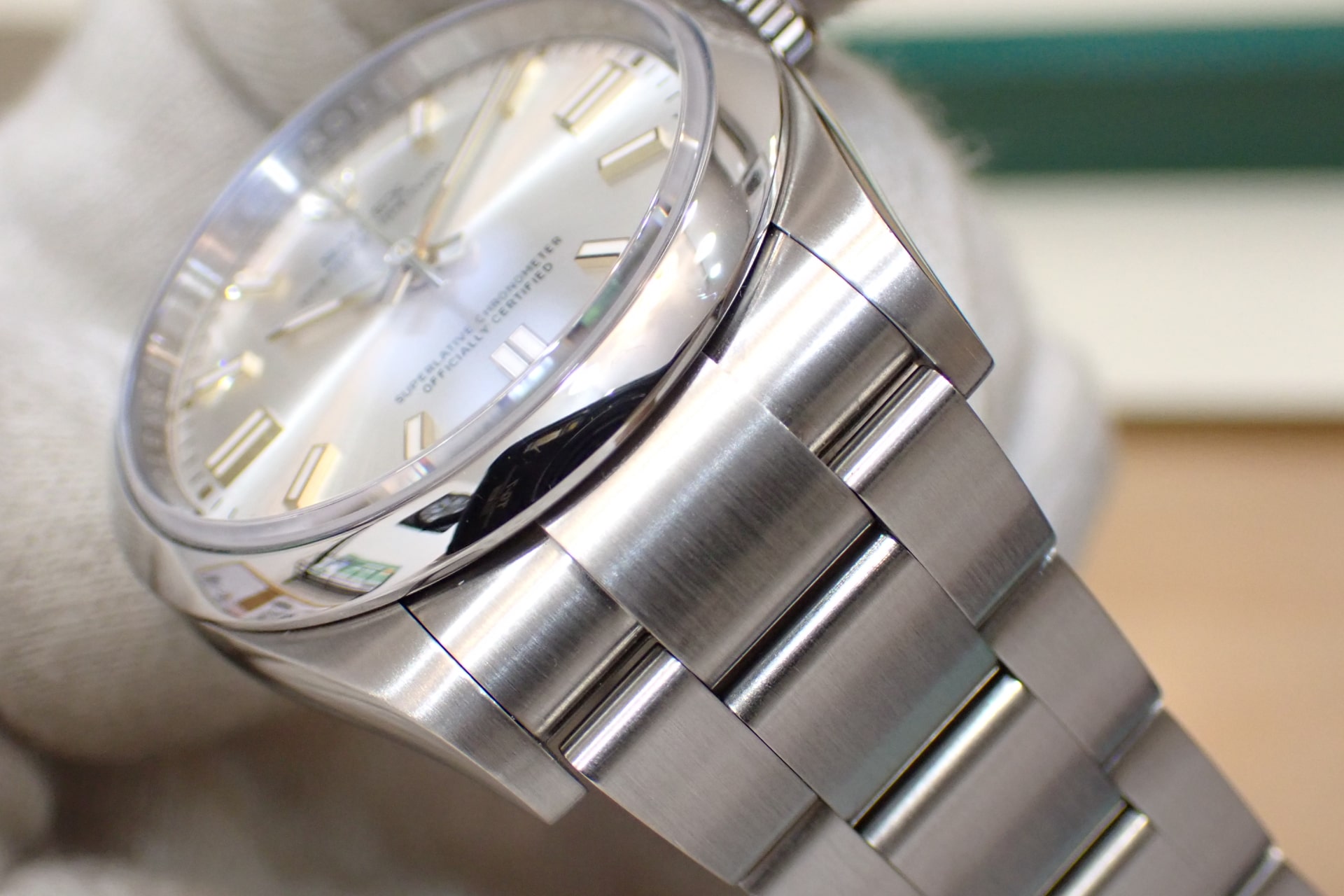 ROLEX/ロレックス オイスターパーペチュアル36 シルバー文字盤 Ref.126000 ランダム番 ノンポリッシュ