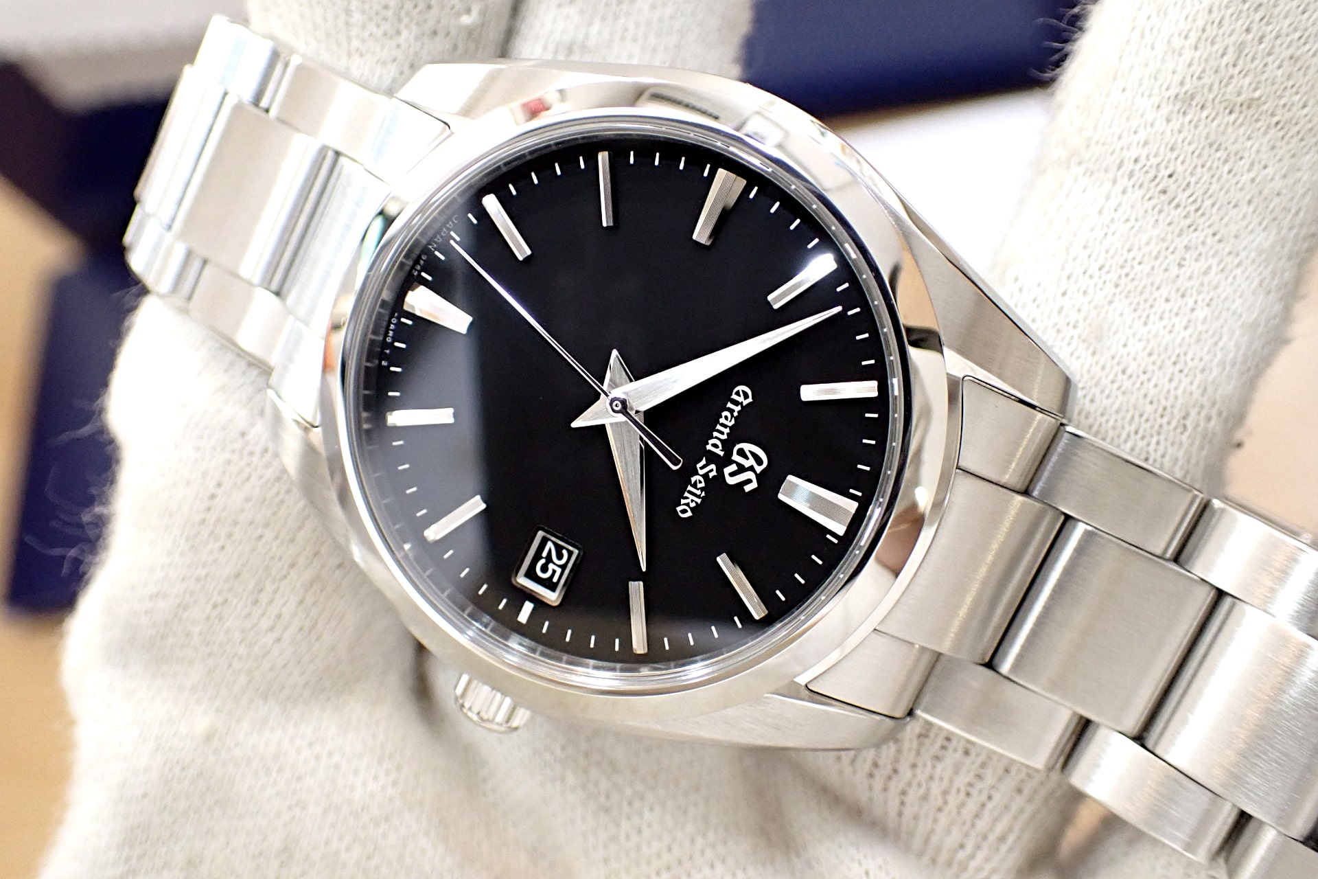 グランドセイコー/Grand Seiko ヘリテージ 9Fクォーツ Ref.SBGX261 ブラック