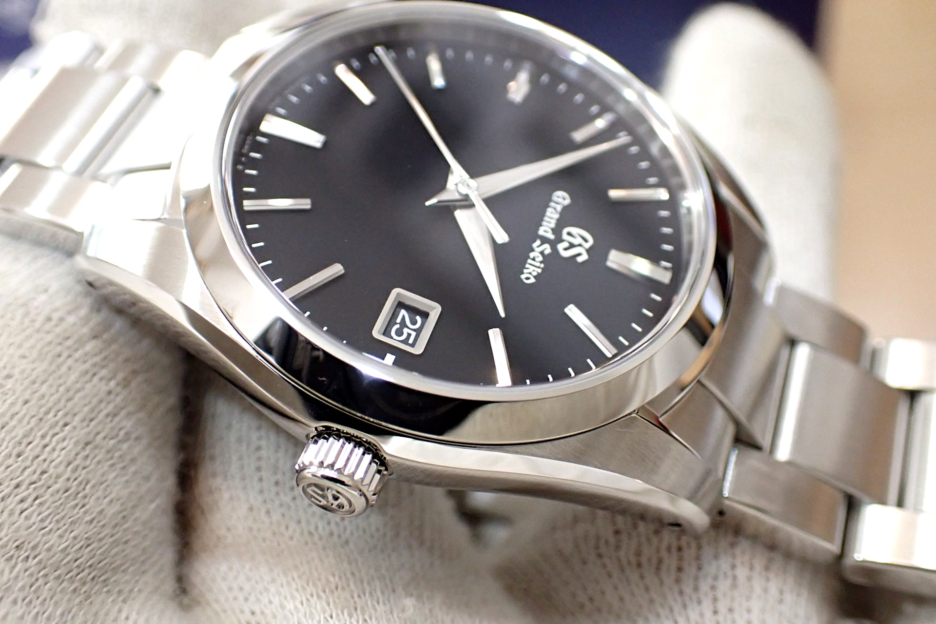 グランドセイコー/Grand Seiko ヘリテージ 9Fクォーツ Ref.SBGX261 ブラック