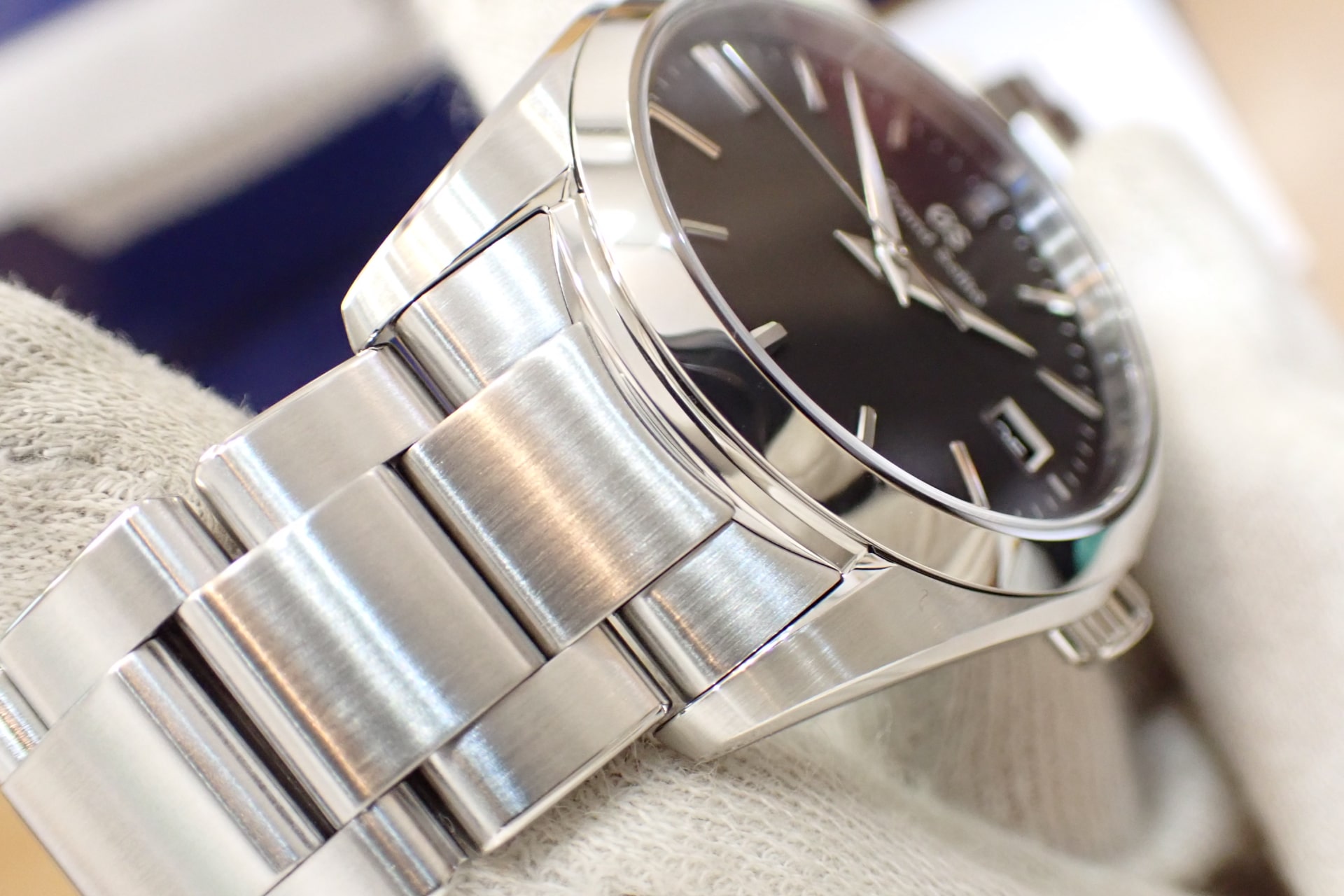 グランドセイコー/Grand Seiko ヘリテージ 9Fクォーツ Ref.SBGX261 ブラック