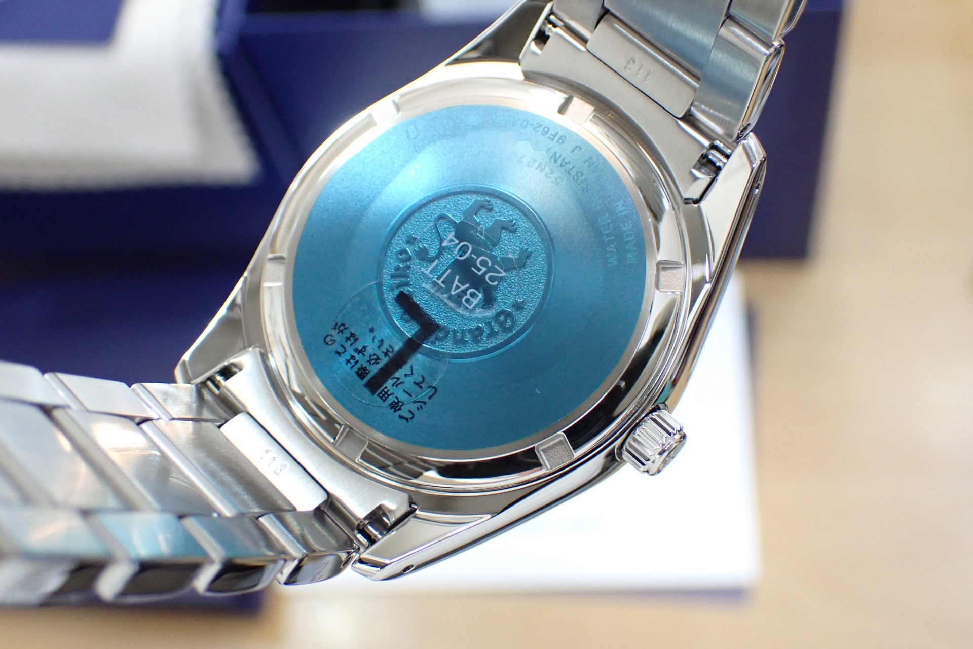 グランドセイコー/Grand Seiko ヘリテージ 9Fクォーツ Ref.SBGX261 ブラック