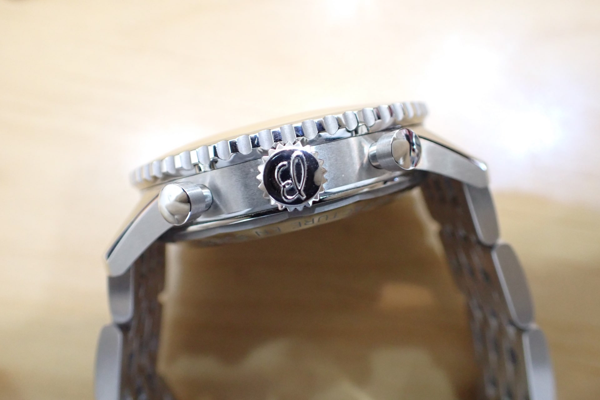 BREITLING/ブライトリング ナビタイマー B01 クロノグラフ 41 Ref.AB0139211G1A1(AB0139) ブルー文字盤/ブレスレットモデル