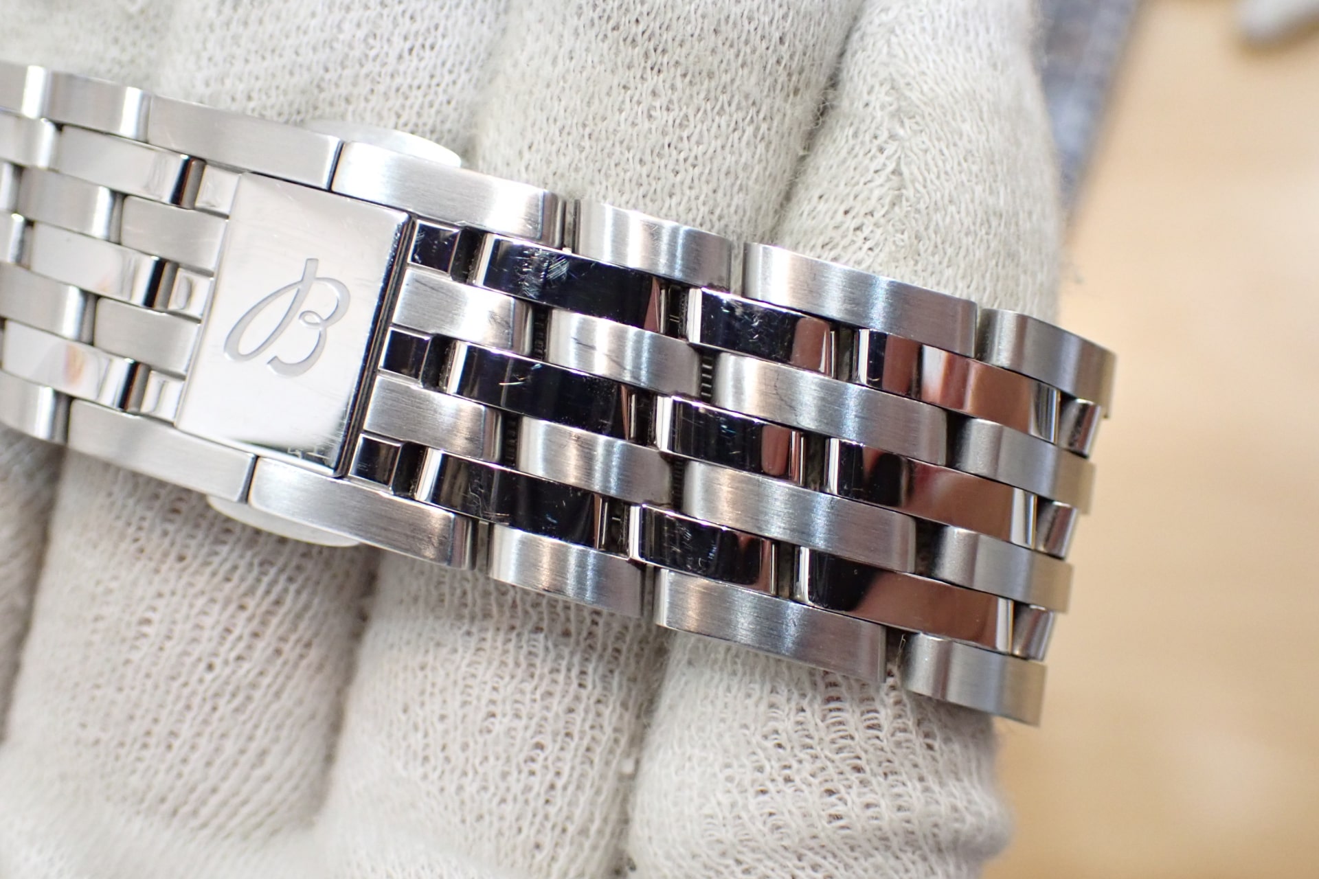 BREITLING/ブライトリング ナビタイマー B01 クロノグラフ 41 Ref.AB0139211G1A1(AB0139) ブルー文字盤/ブレスレットモデル