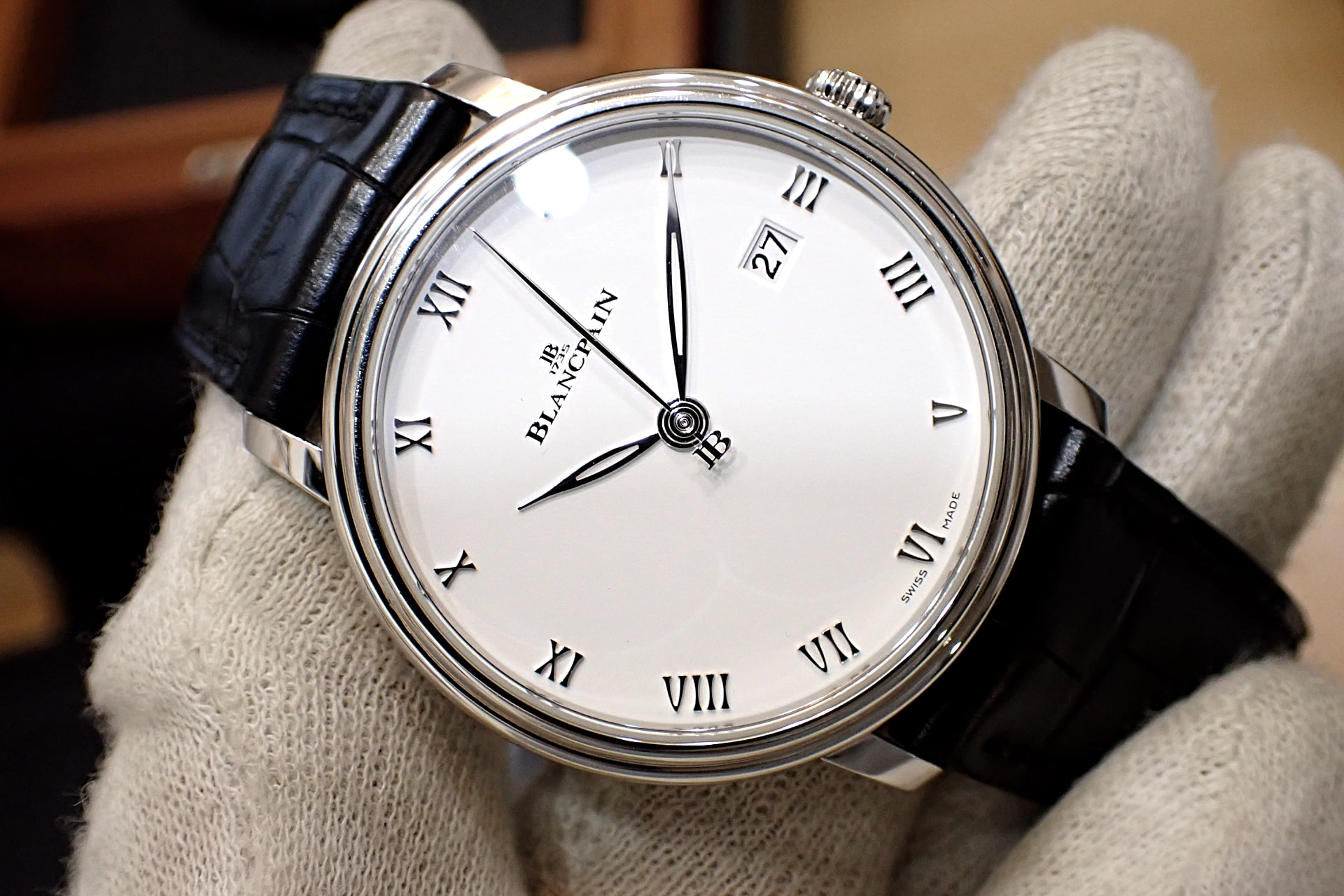 ブランパン/BLANCPAIN ヴィルレ ウルトラスリム Ref.6651-1127-55B