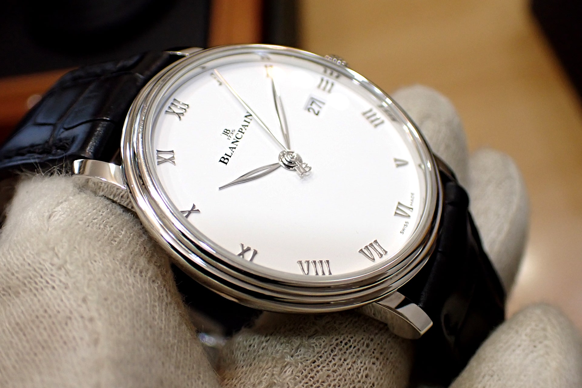 ブランパン/BLANCPAIN ヴィルレ ウルトラスリム Ref.6651-1127-55B