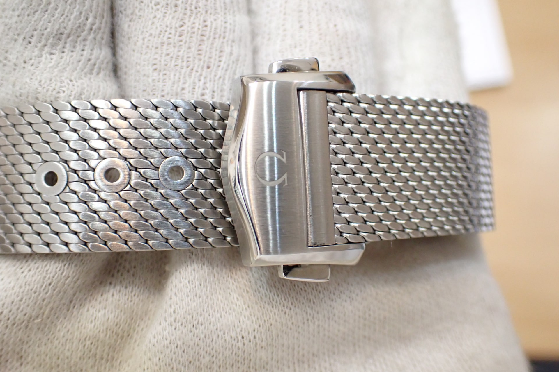 オメガ/OMEGA シーマスター ダイバー 300m コーアクシャル マスター クロノメーター 42mm Ref.210.32.42.20.04.001 純正メッシュブレスモデル