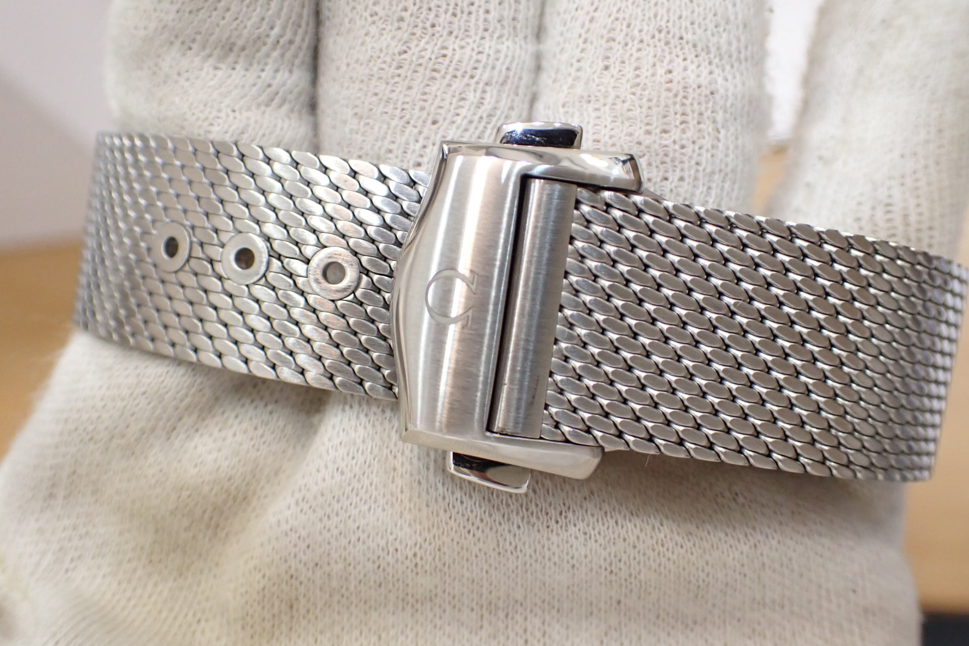 オメガ/OMEGA シーマスター ダイバー 300m コーアクシャル マスター クロノメーター 42mm Ref.210.32.42.20.04.001 純正メッシュブレスモデル