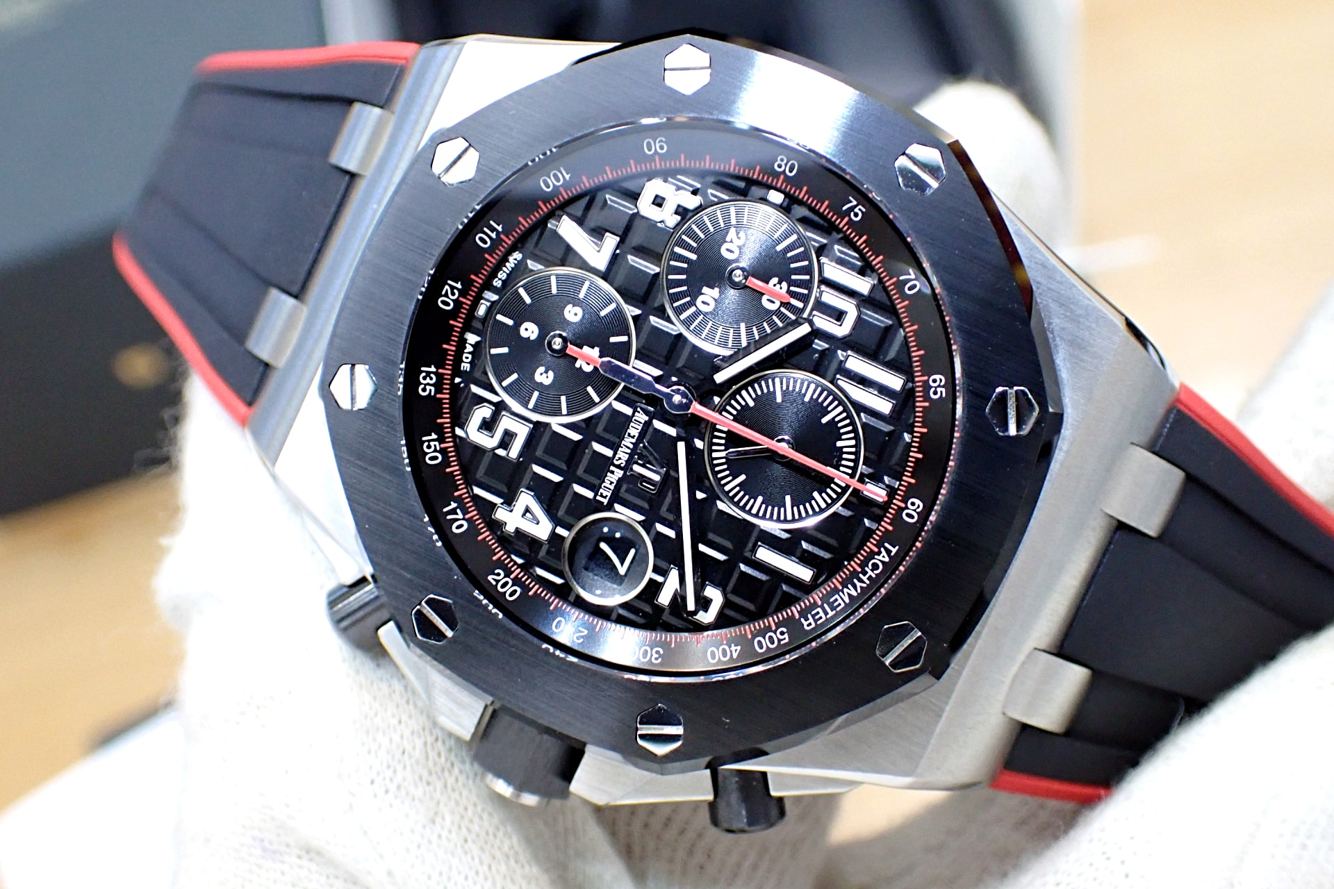オーデマピゲ/AUDEMARS PIGUET ロイヤルオーク オフショア クロノグラフ Ref.26470SO.OO.A002CA.01 セラミック/SS