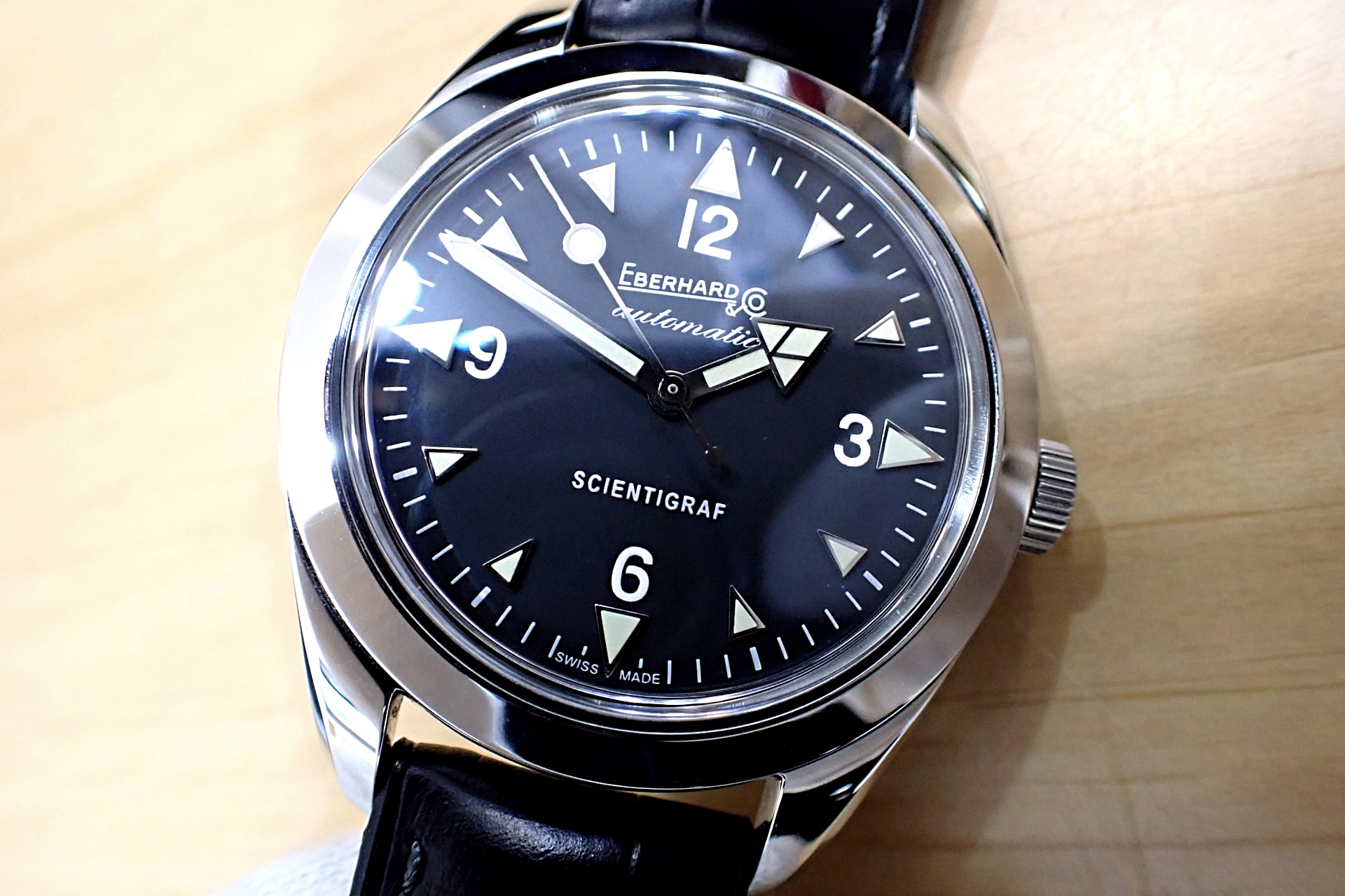 中古品A【EBERHARD】エベラール サイエンティグラフ Ref.41043.01 CP