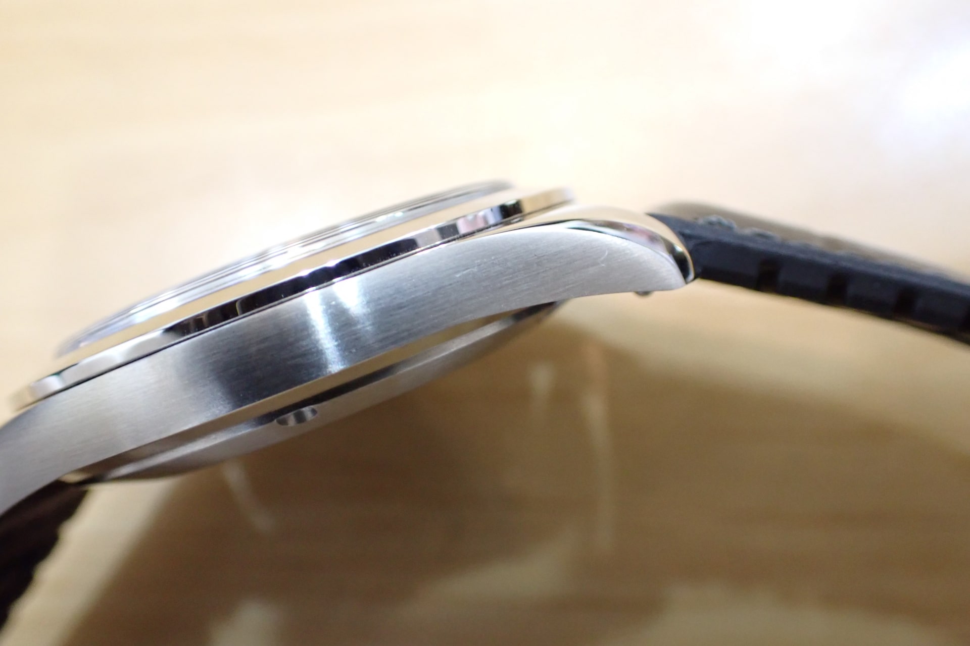 EBERHARD/エベラール サイエンティグラフ Ref.41043.01 CP 黒文字盤 メーカー純正レザーストラップ2本付き