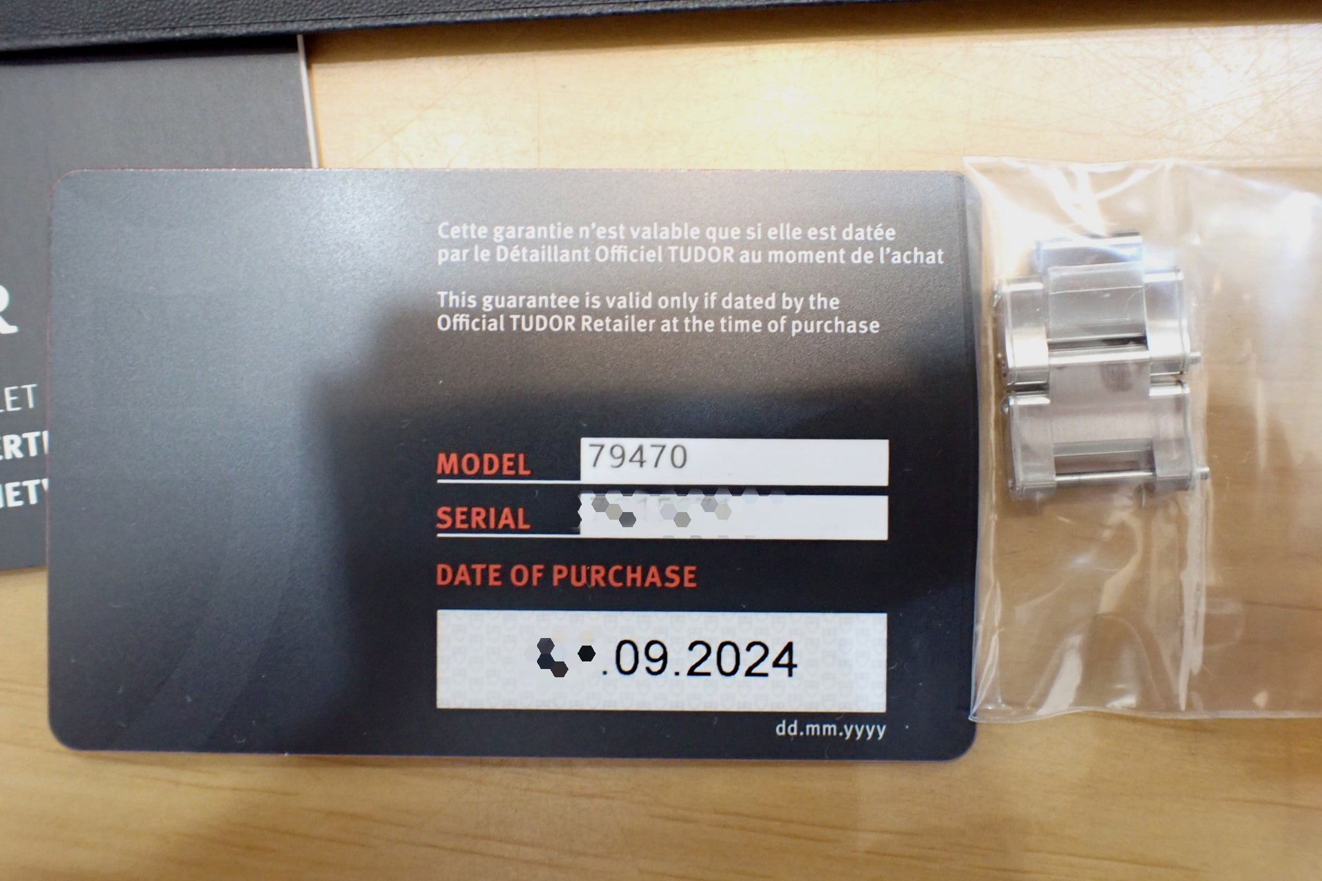 TUDOR/チューダー ブラックベイ プロ Ref.M79470-0001 ブレスレットモデル