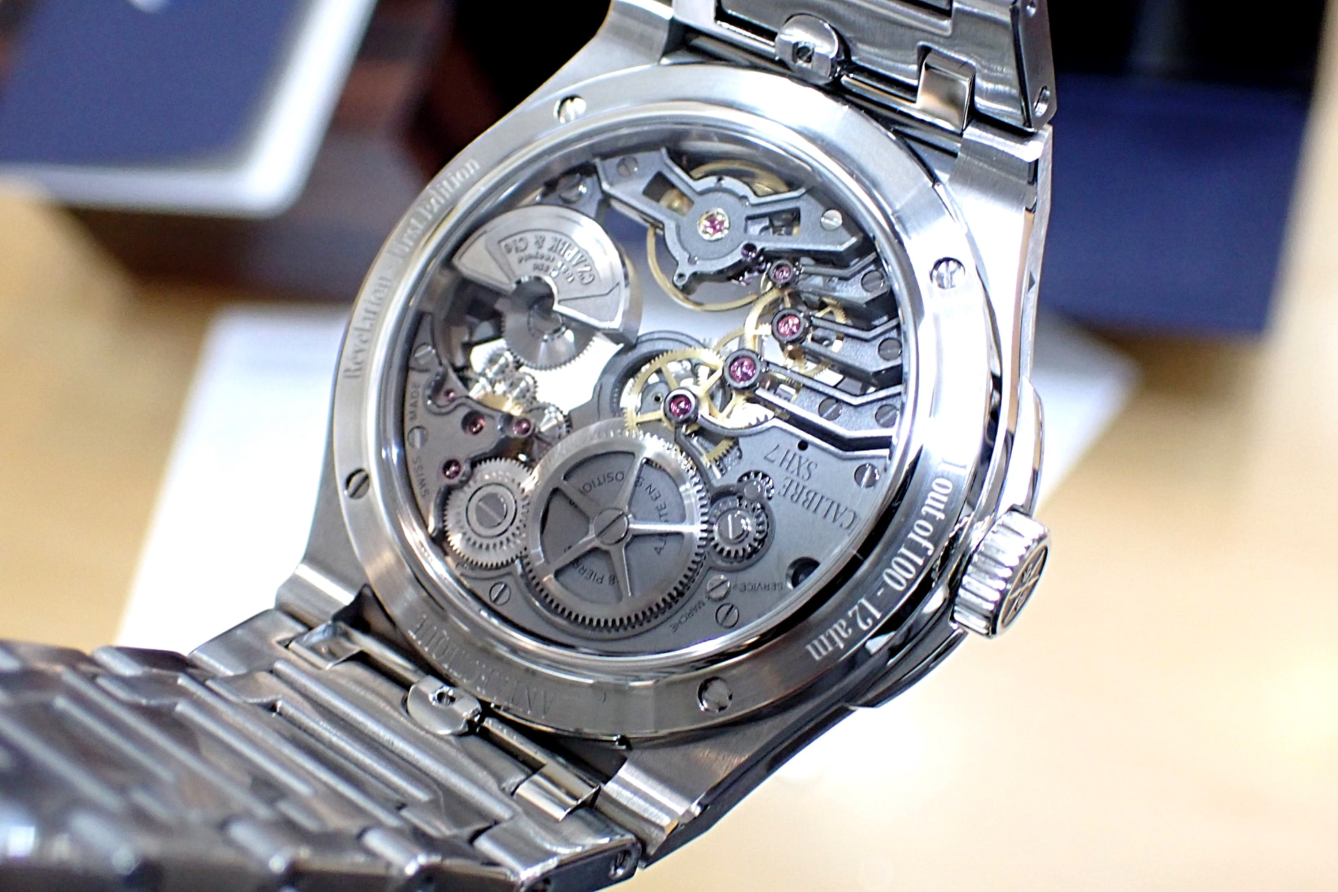 CZAPEK/チャペック アンタークティック レヴェラシオン 年間生産100本限定 スケルトン