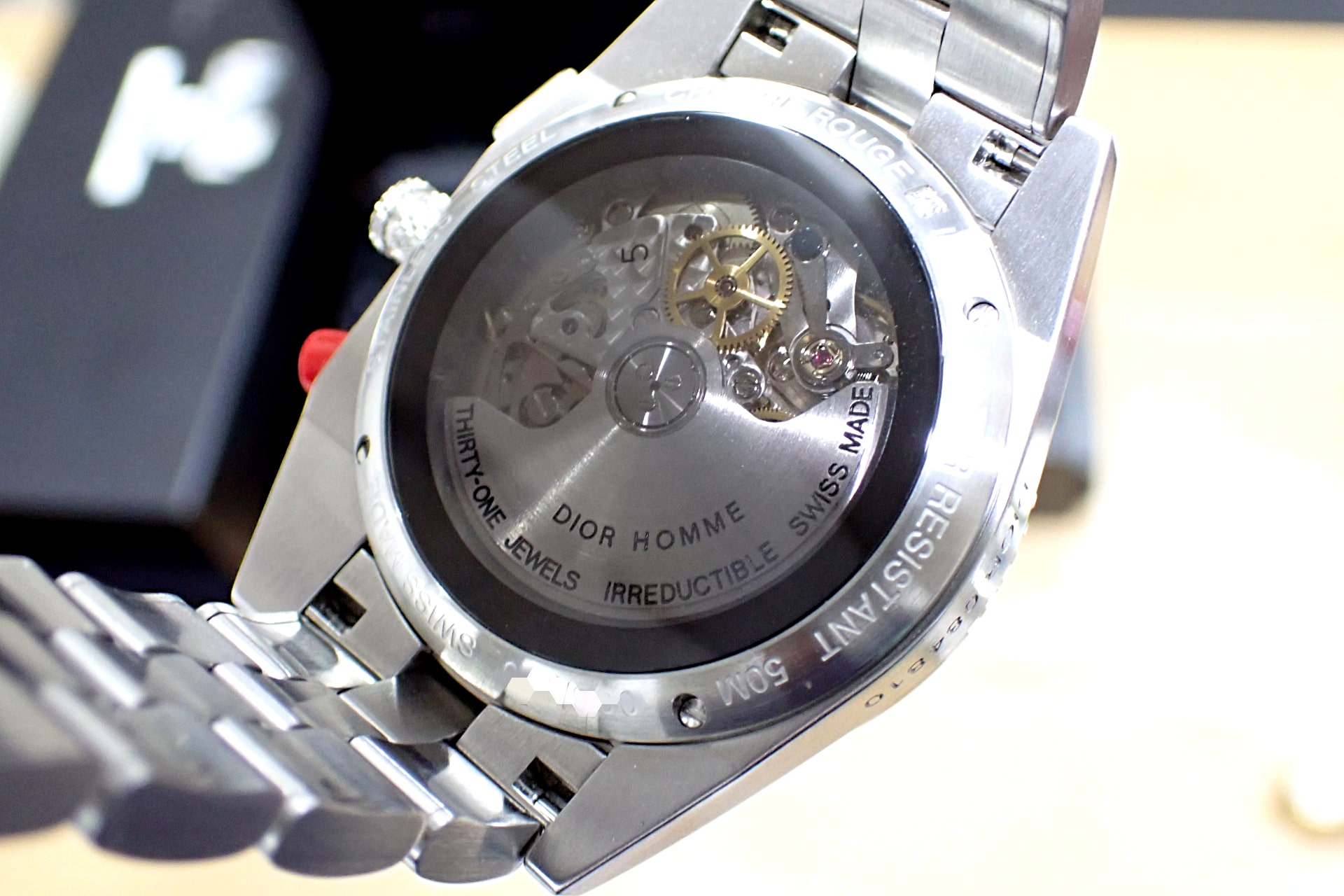 ディオール/Dior シフル ルージュl01 クロノグラフ 世界限定150本 Ref.084810 エル・プリメロ搭載