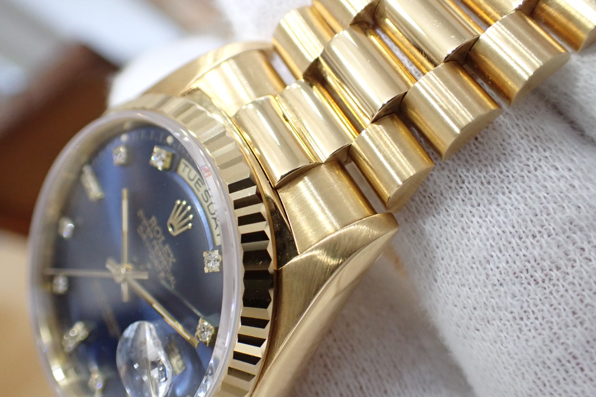 中古品A【ROLEX】ロレックス デイデイト Ref.18238A シリアルL番 K18YG