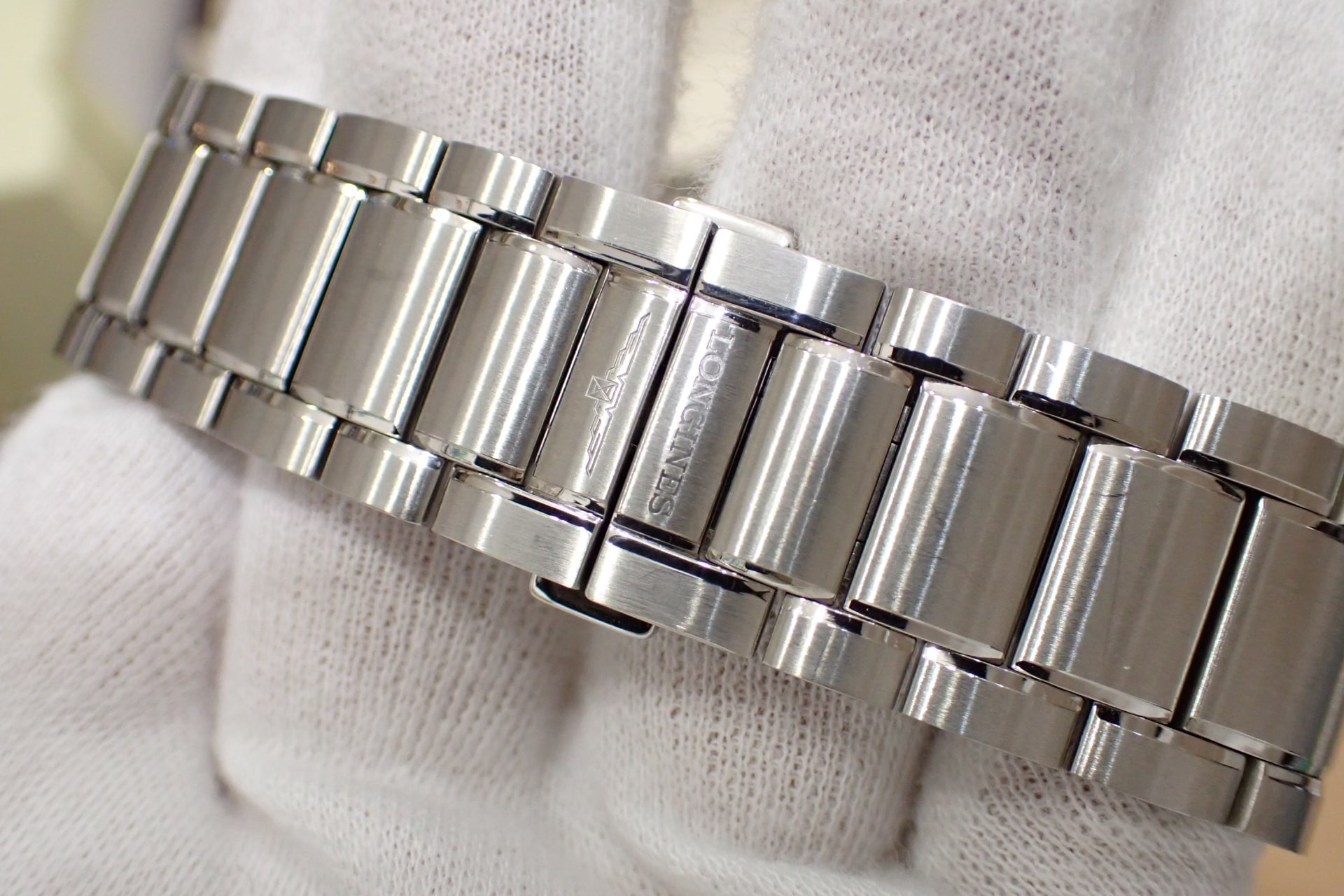 ロンジン/LONGINES スピリット クロノグラフ 42mm Ref.L3.820.4.93.6 ブルー文字盤