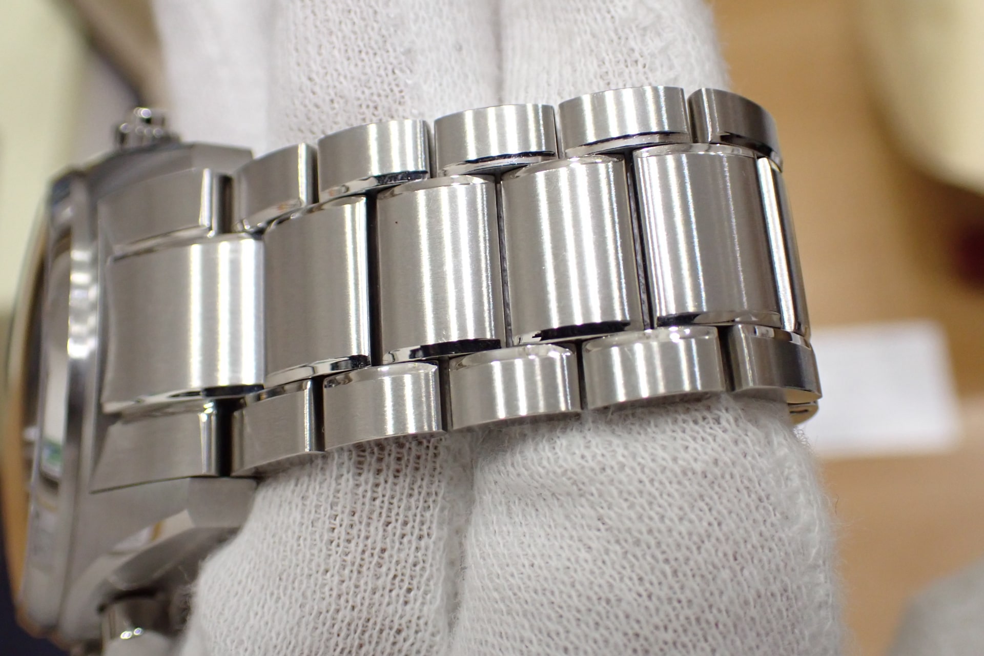 ロンジン/LONGINES スピリット クロノグラフ 42mm Ref.L3.820.4.93.6 ブルー文字盤