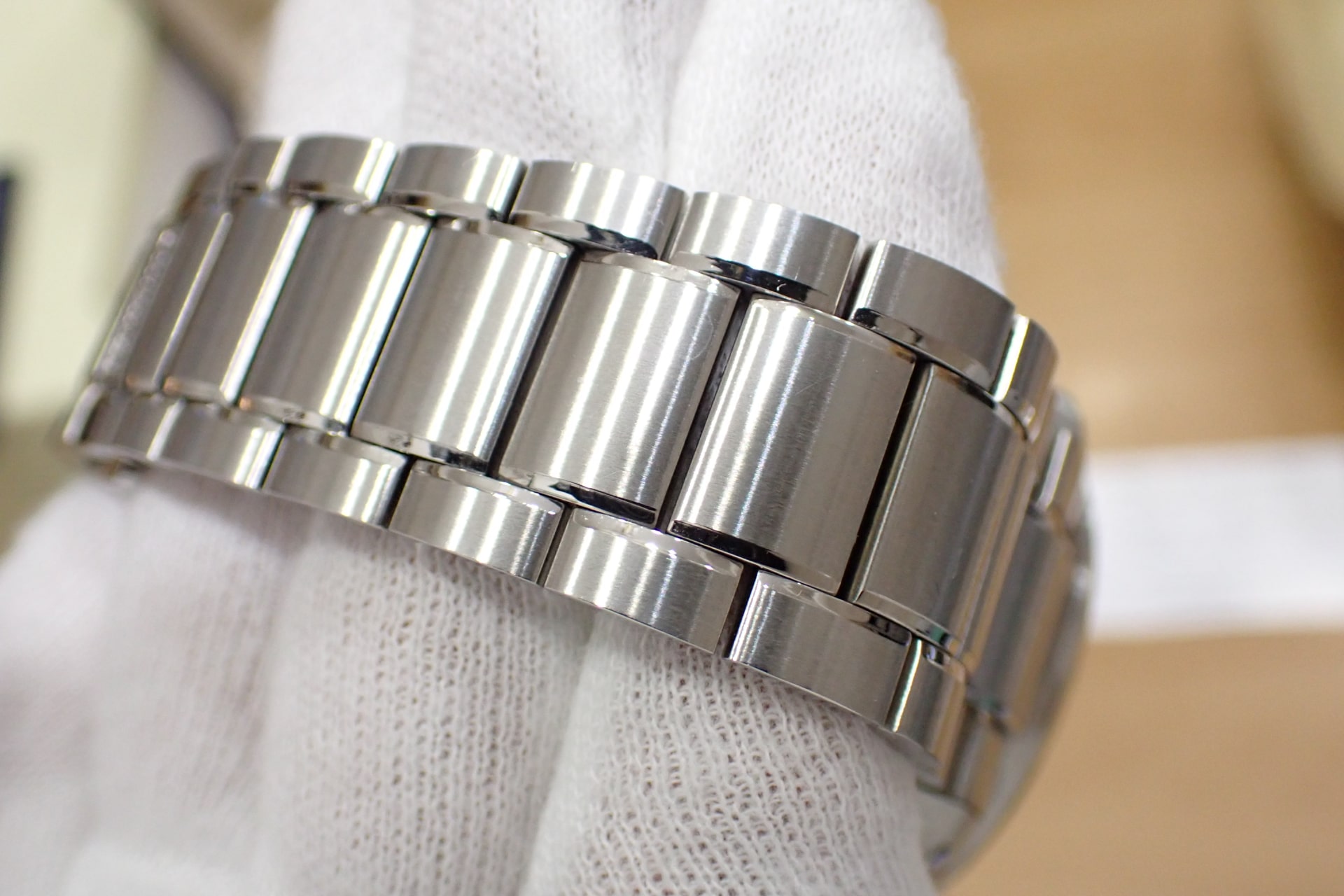 ロンジン/LONGINES スピリット クロノグラフ 42mm Ref.L3.820.4.93.6 ブルー文字盤