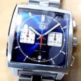 中古品B【TAG HEUER】タグホイヤー モナコ  ホイヤー02 ブルー文字盤 Ref.CBL2111.BA0644 (2021年12月)