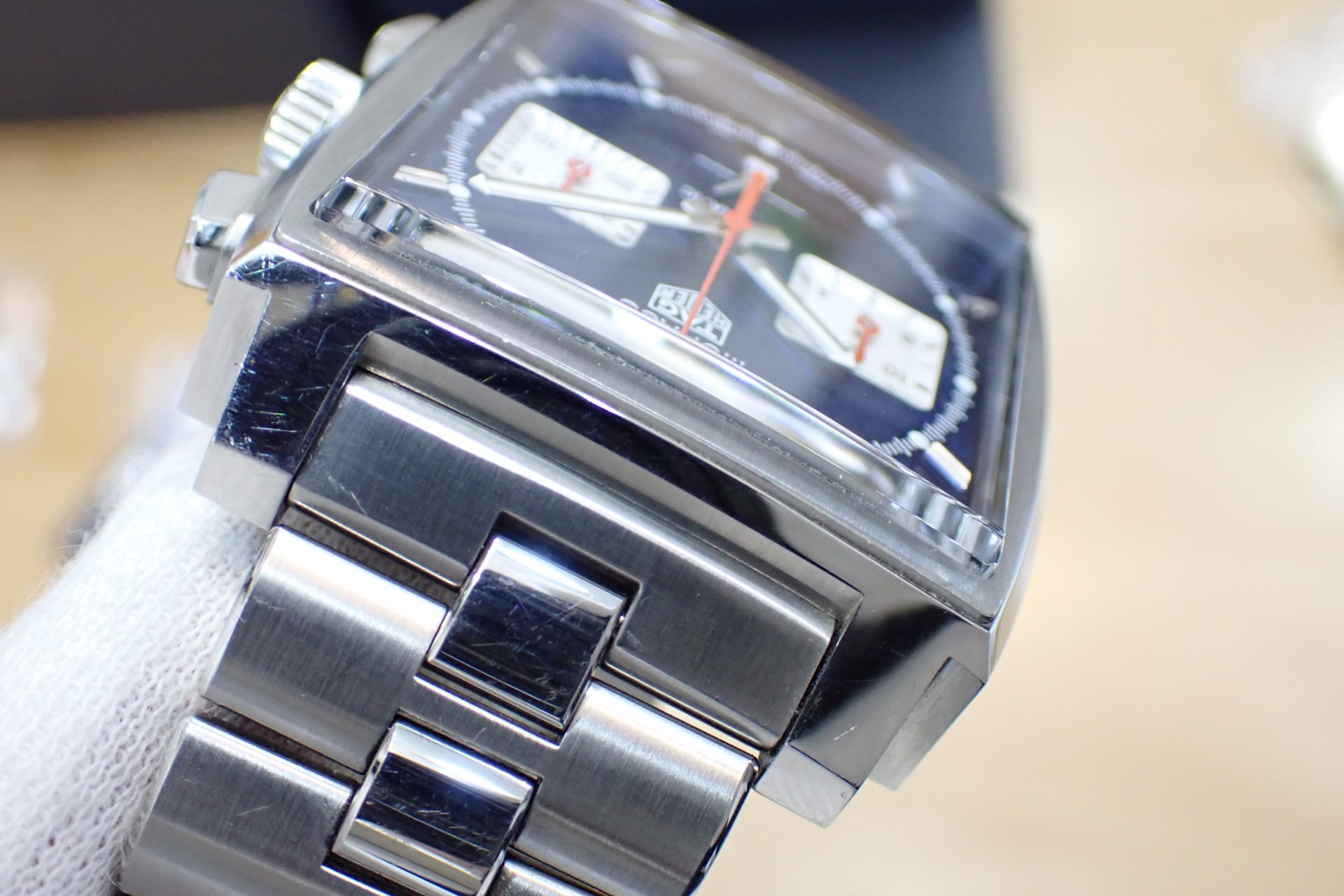 TAGHEUER/タグホイヤー モナコ ホイヤー02 ブルー Ref.CBL2111.BA0644