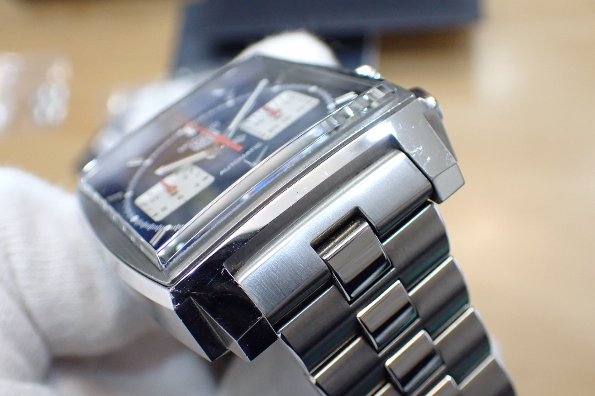 TAGHEUER/タグホイヤー モナコ ホイヤー02 ブルー Ref.CBL2111.BA0644