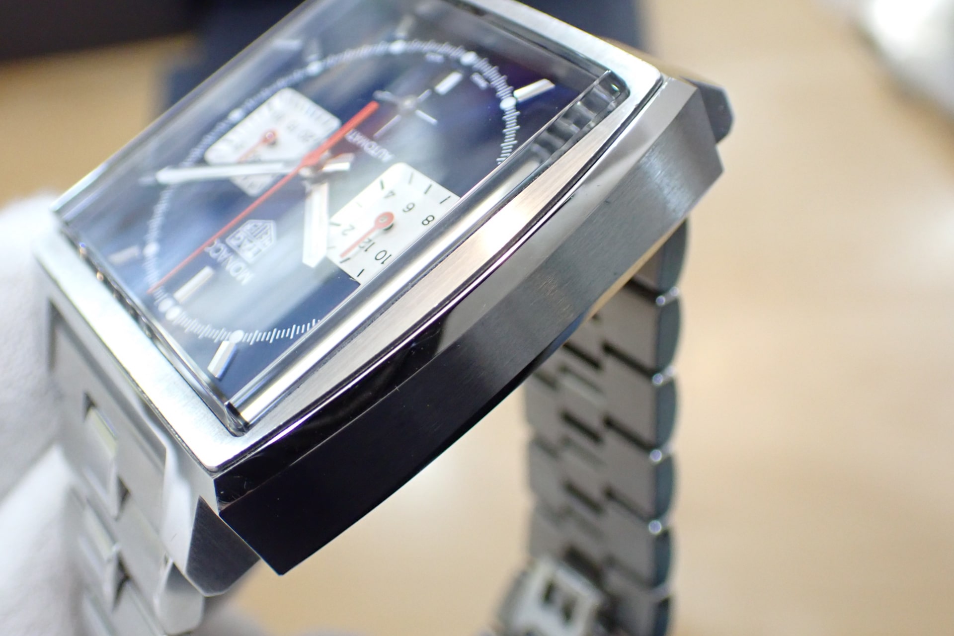 TAGHEUER/タグホイヤー モナコ ホイヤー02 ブルー Ref.CBL2111.BA0644