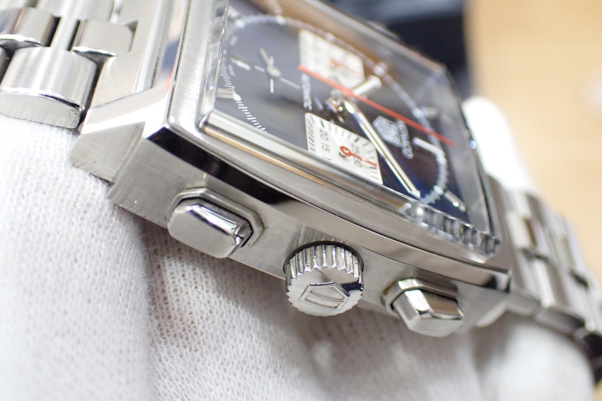 TAGHEUER/タグホイヤー モナコ ホイヤー02 ブルー Ref.CBL2111.BA0644